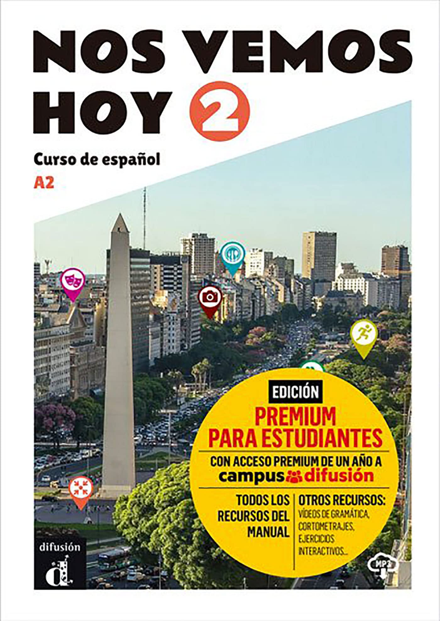 Nos vemos hoy 2 Premium - Livre de l'élève Foreign Languages ​​& Dictionaries