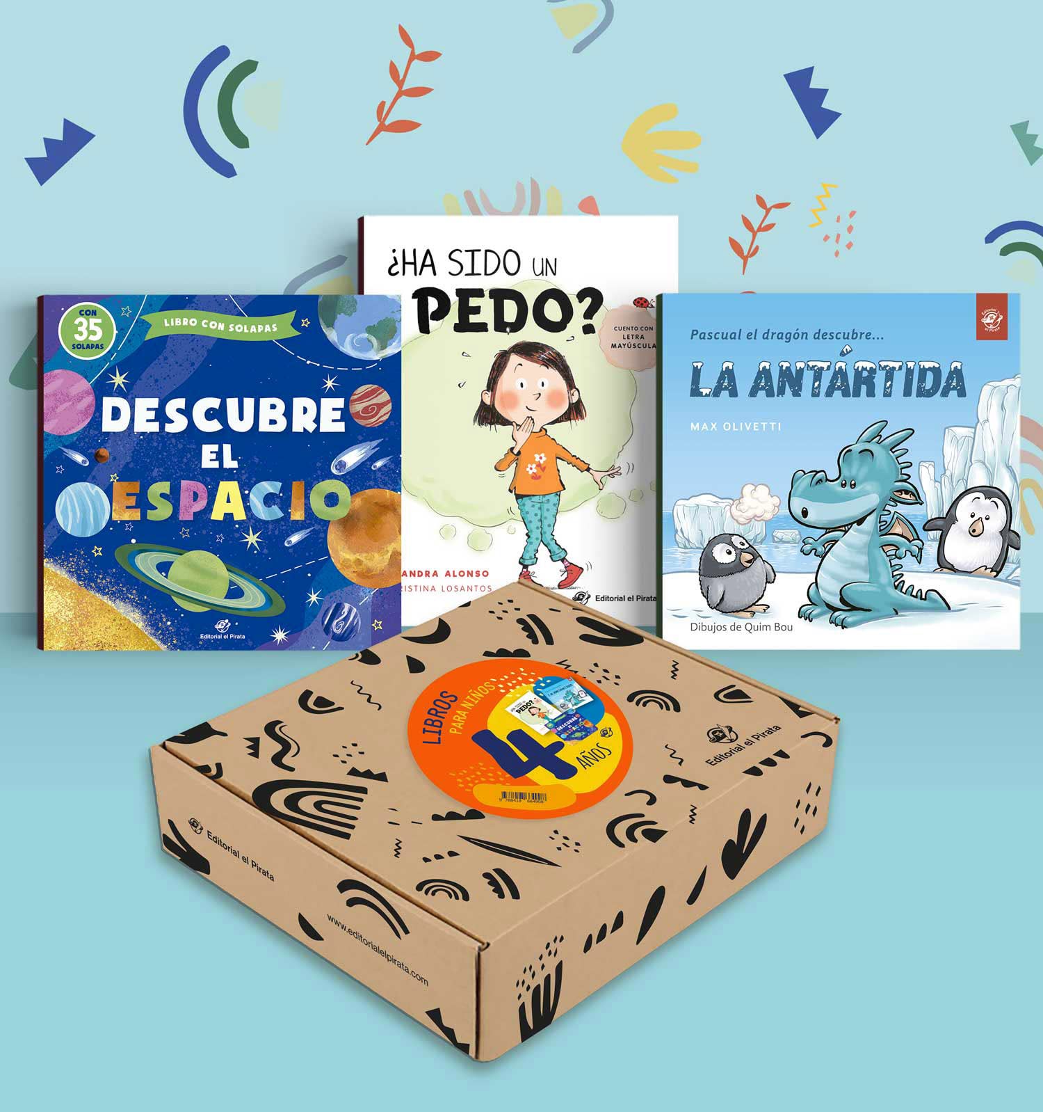 Libros para niños 4 años: Lote de 3 libros para regalar a niños de 4 años (Libros infantiles para niños, Band 4) Non-fiction