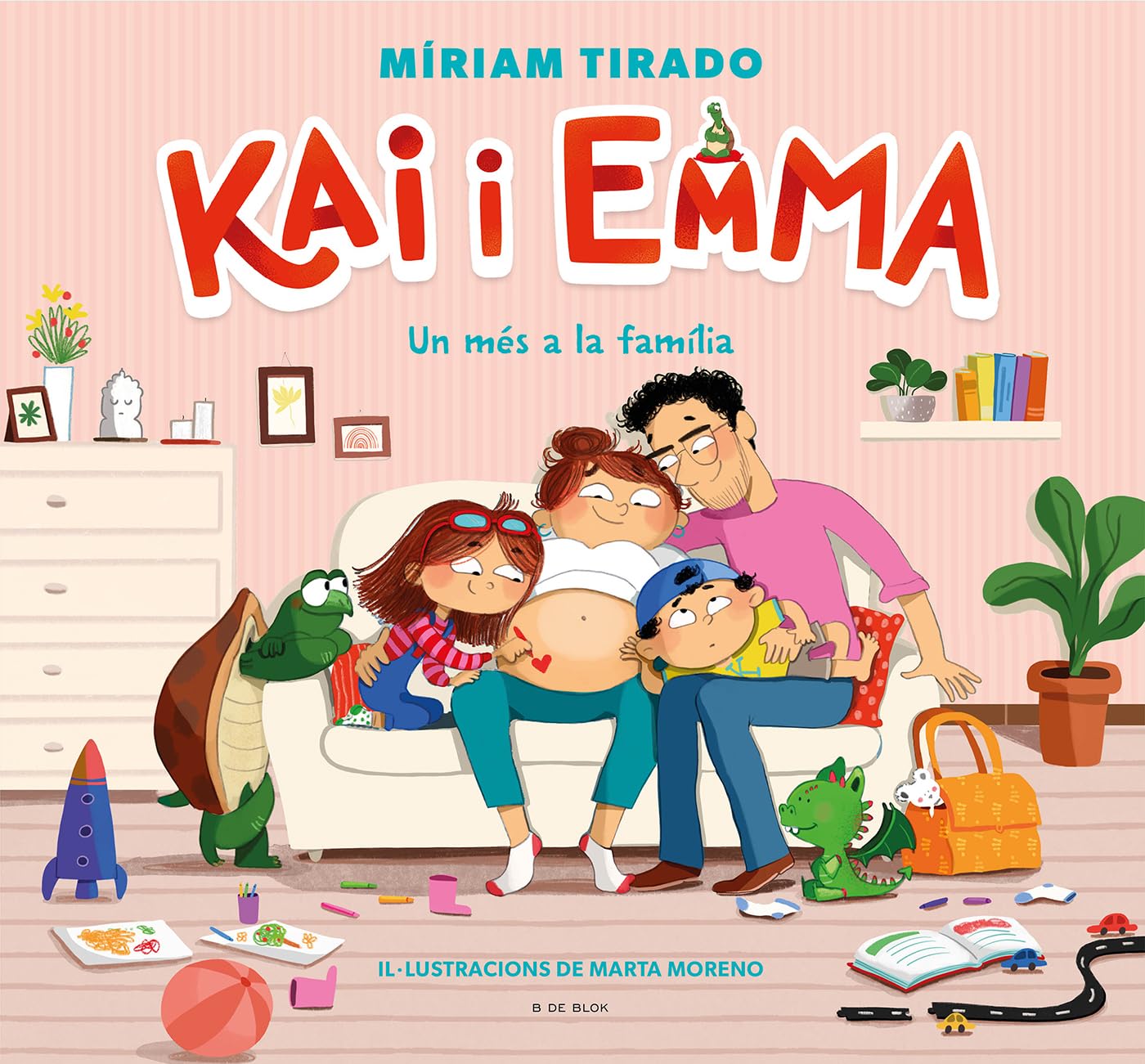 Kai i Emma 3 - Un més a la família (Emocions en família, Band 3) Non-fiction