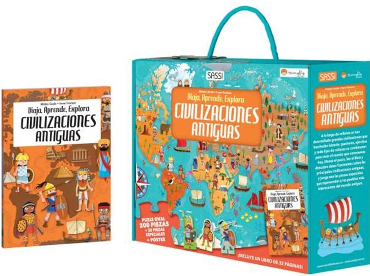Civilizaciones Antiguas (Viaja, conoce, explora Cuadrado) Non-fiction