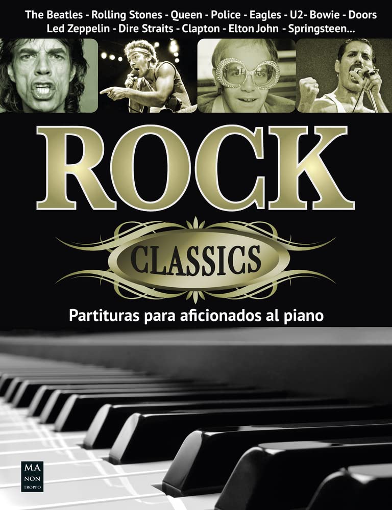 Rock Classics: Partituras para aficionados al piano book