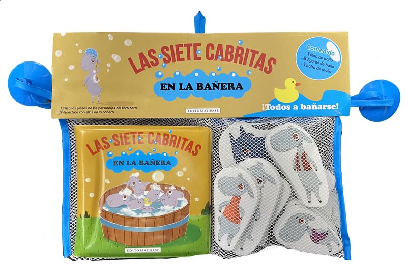 Las siete cabritas en la bañera (Libros de baño, Band 2) Children's books