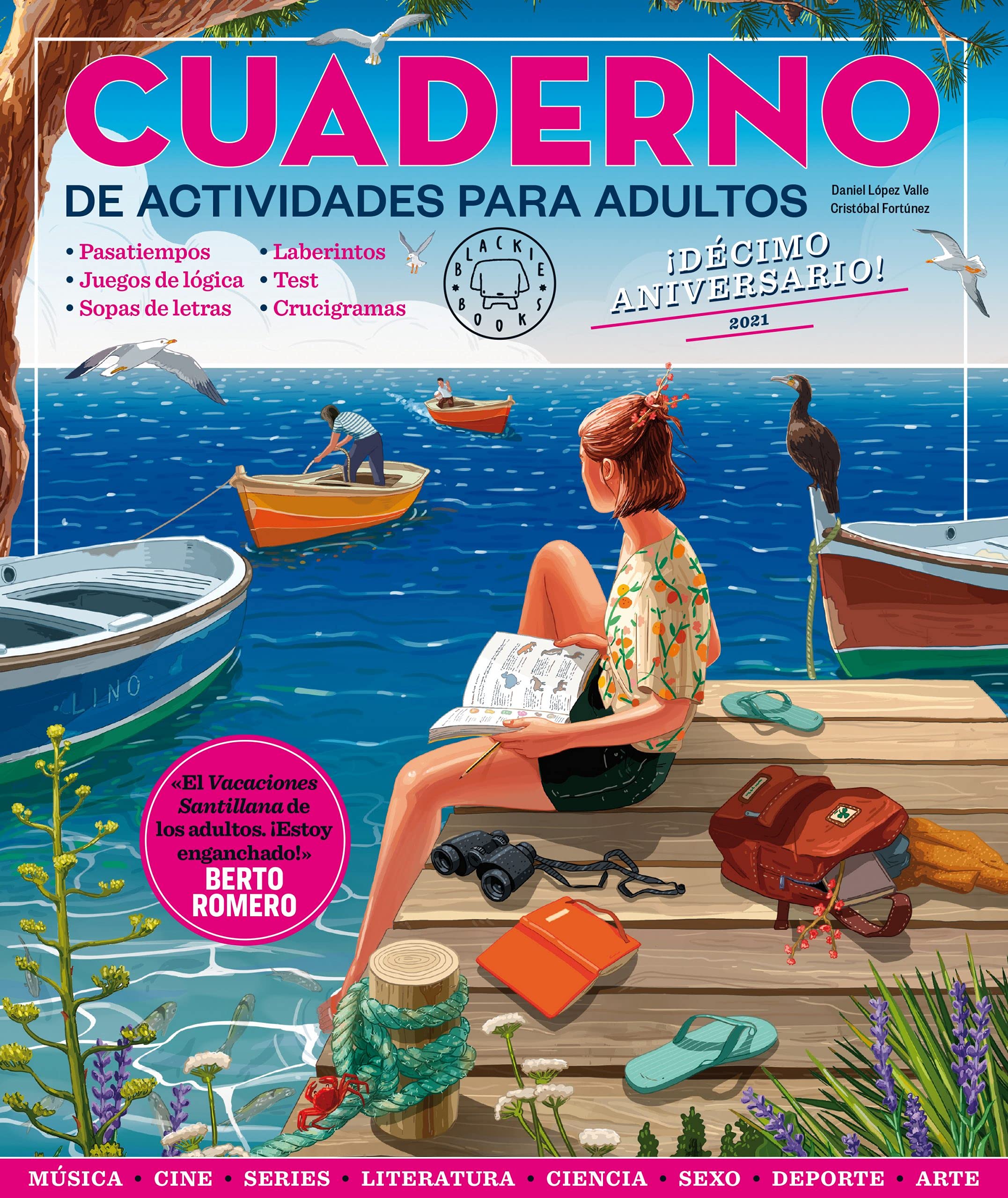 Cuaderno Blackie Books. Vol. 10: Cuaderno de actividades para adultos. ¡Décimo aniversario! Leisure, Home & Garden