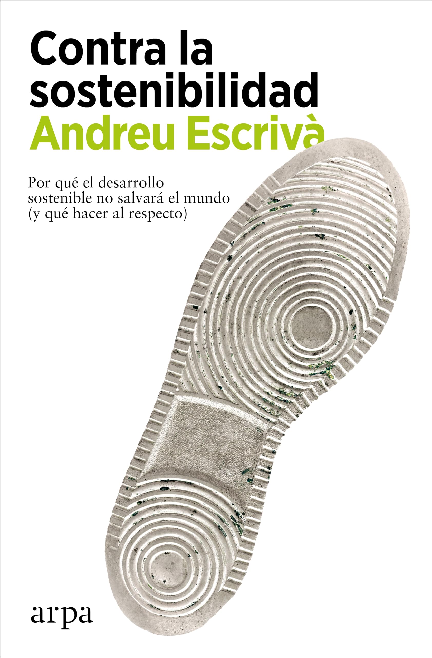Contra la sostenibilidad book