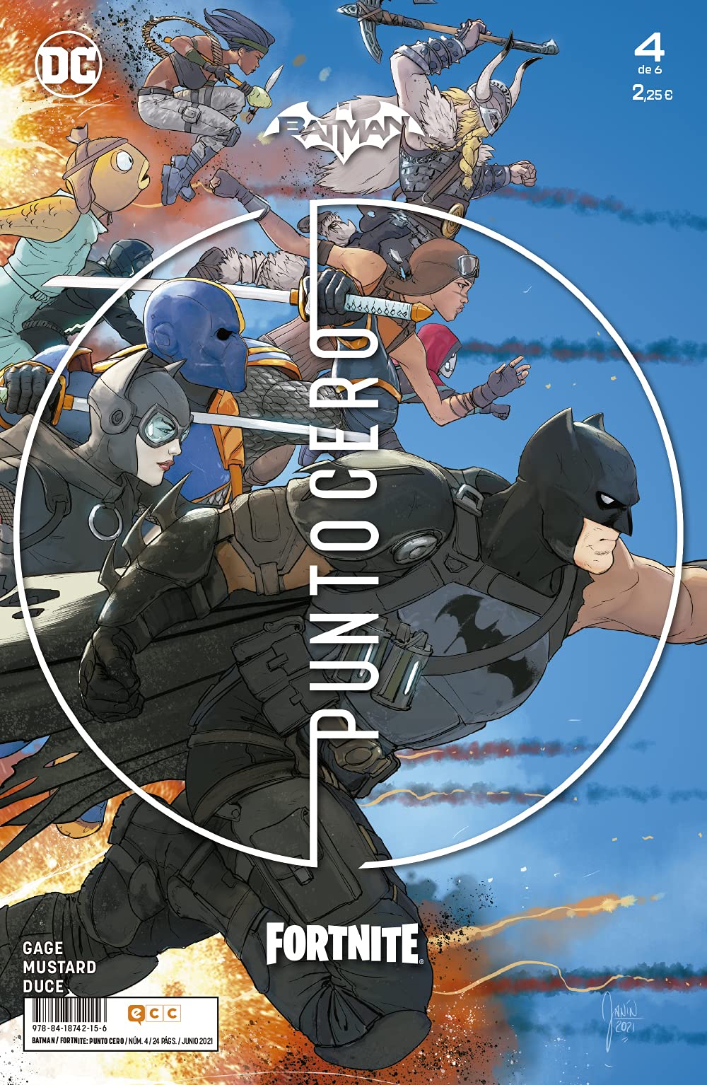 Batman/Fortnite: Punto cero núm. 04 de 6 (Batman/Fortnite: Punto cero (O.C.)) Superheroes