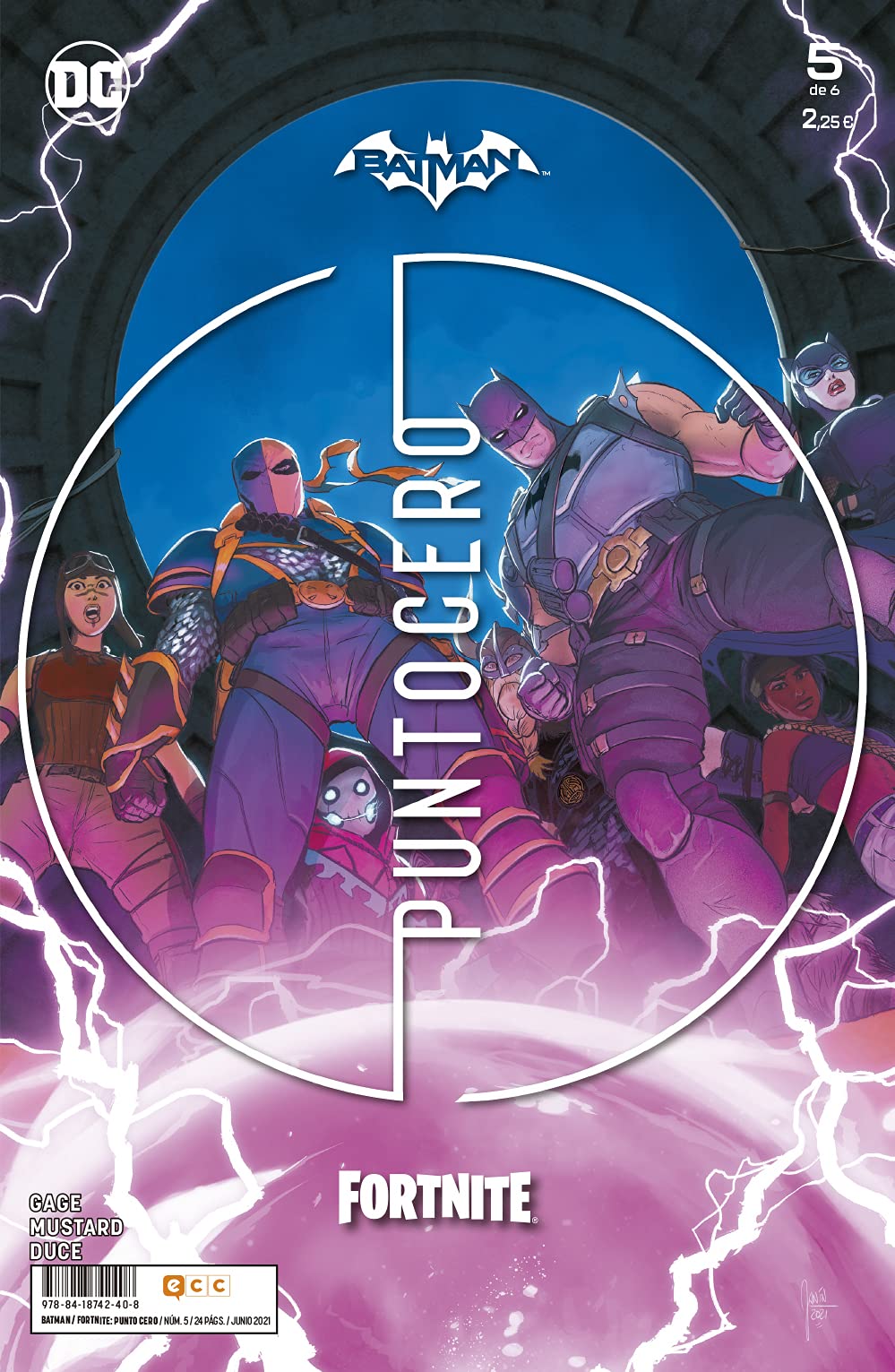 Batman/Fortnite: Punto cero núm. 05 de 6 (Batman/Fortnite: Punto cero (O.C.)) Superheroes