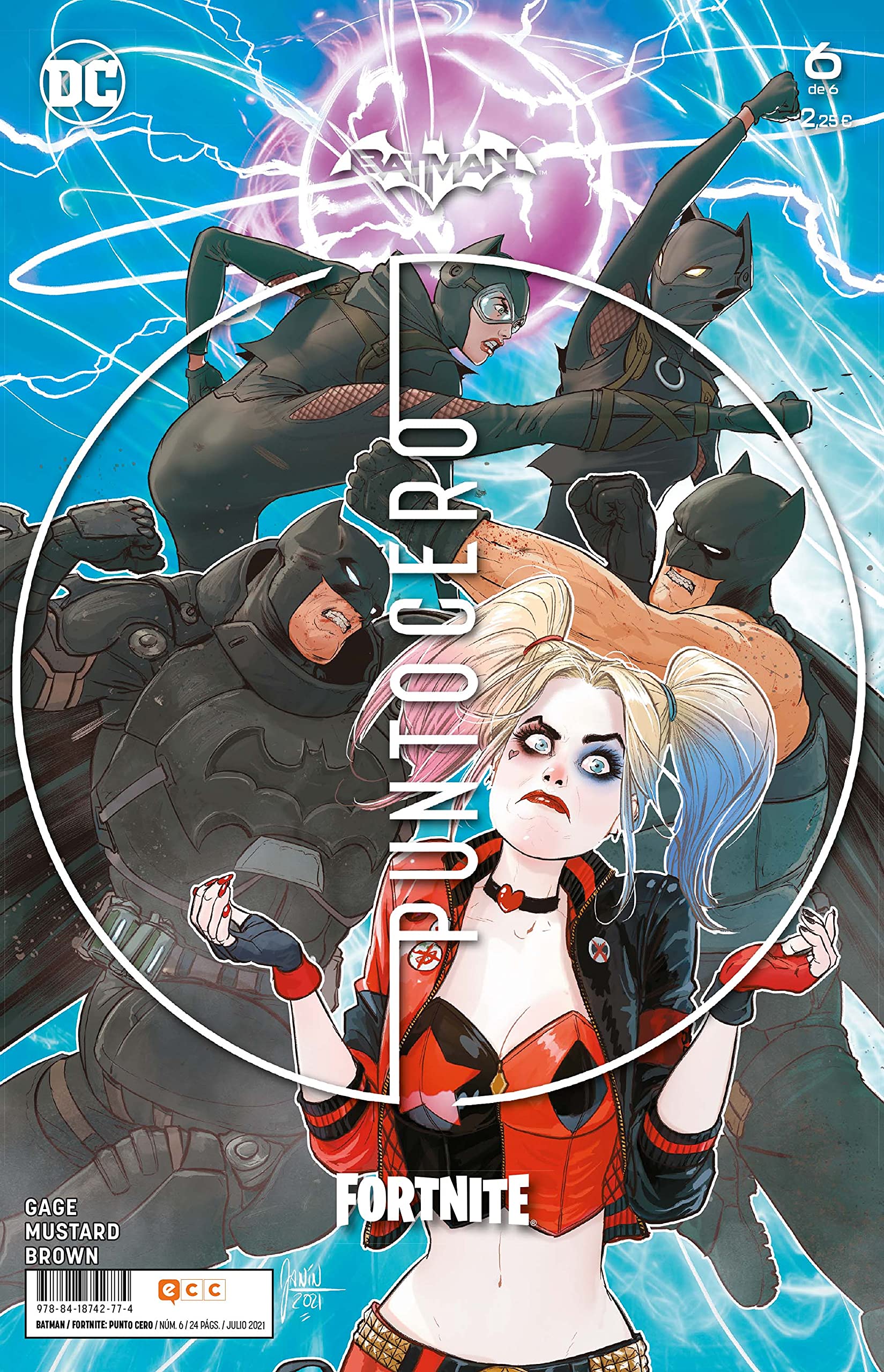 Batman/Fortnite: Punto cero núm. 06 de 6 (Batman/Fortnite: Punto cero (O.C.)) Superheroes