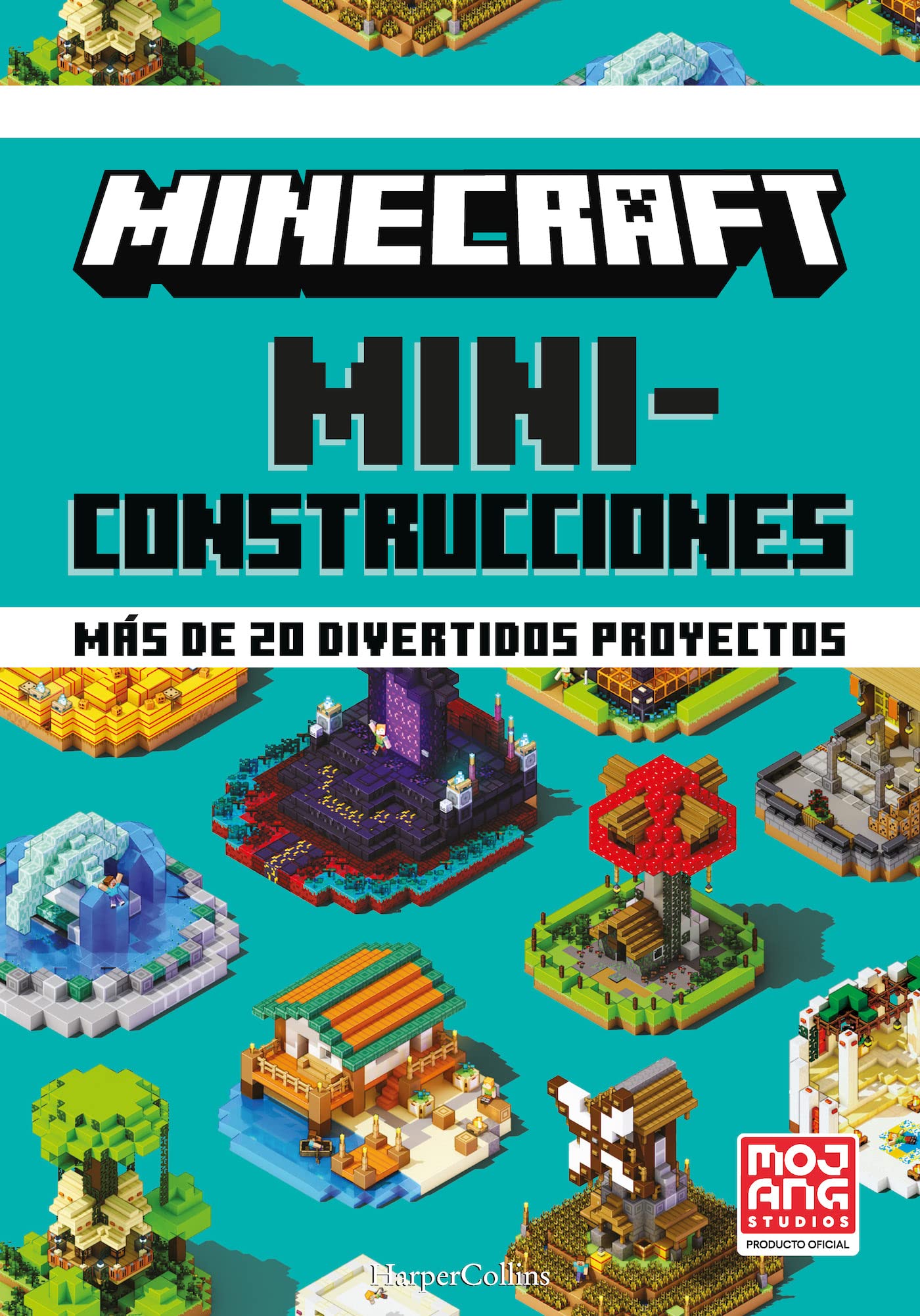 Minecraft oficial: Miniconstrucciones (Minecraft Bite-Size Builds – Spanish Edit book