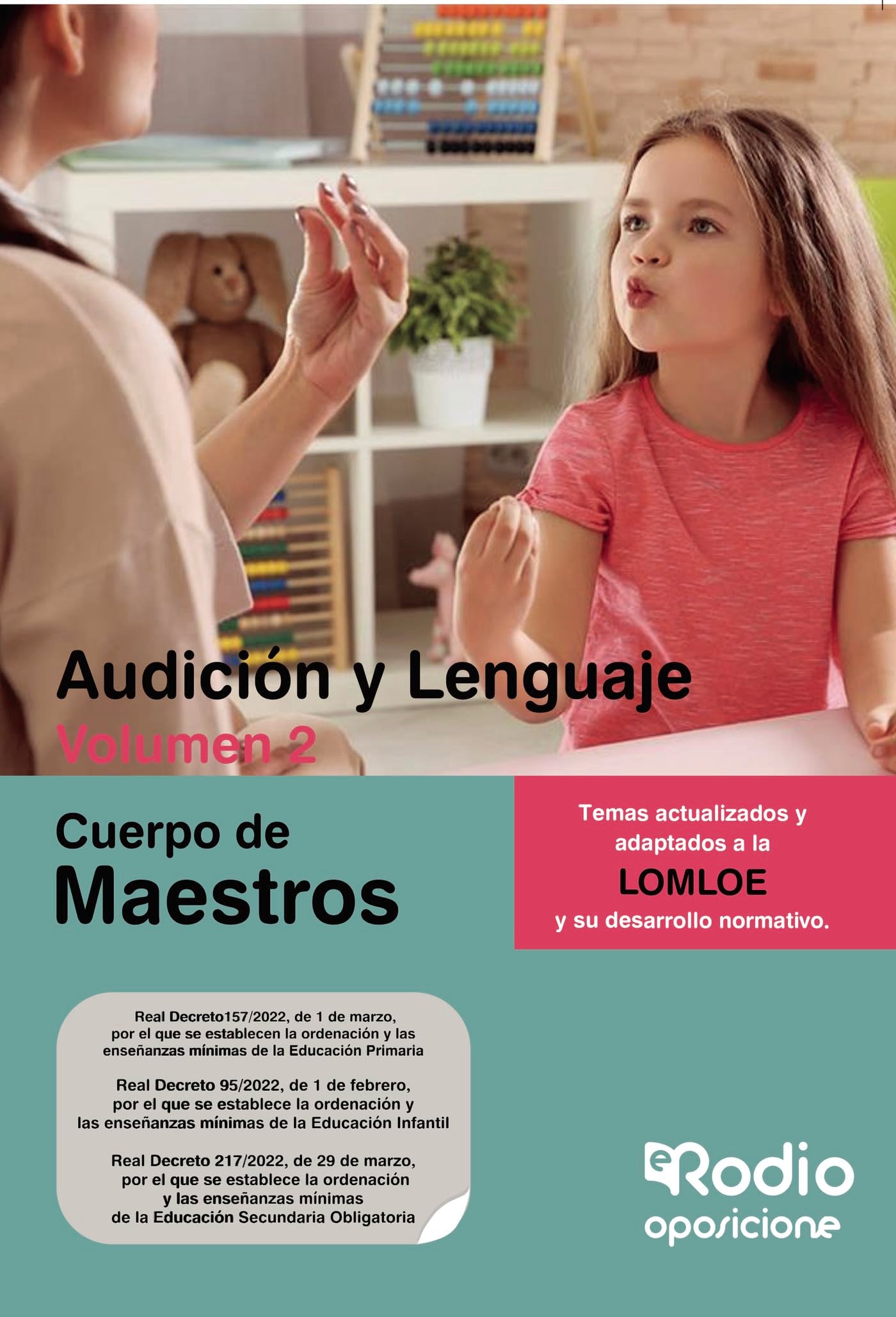 Cuerpo de Maestros. Audición y Lenguaje. Volumen 2. LOMLOE book