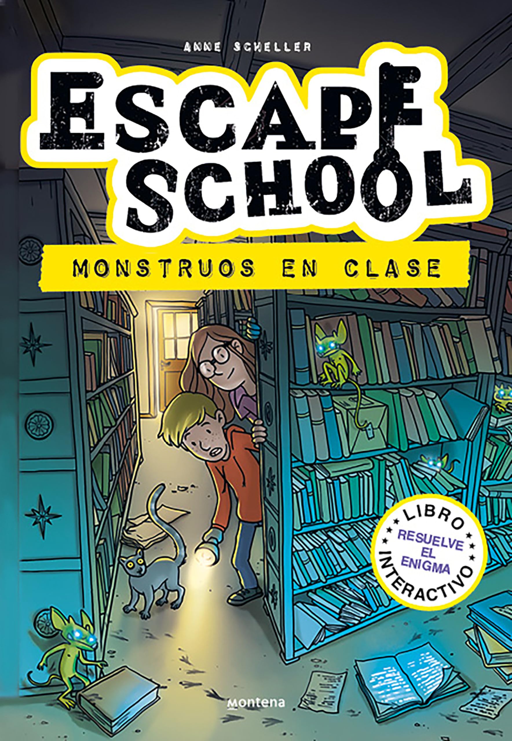 Escape School 2 - Monstruos en clase: Libro interactivo - Resuelve el enigma (Montena, Band 2) Non-fiction