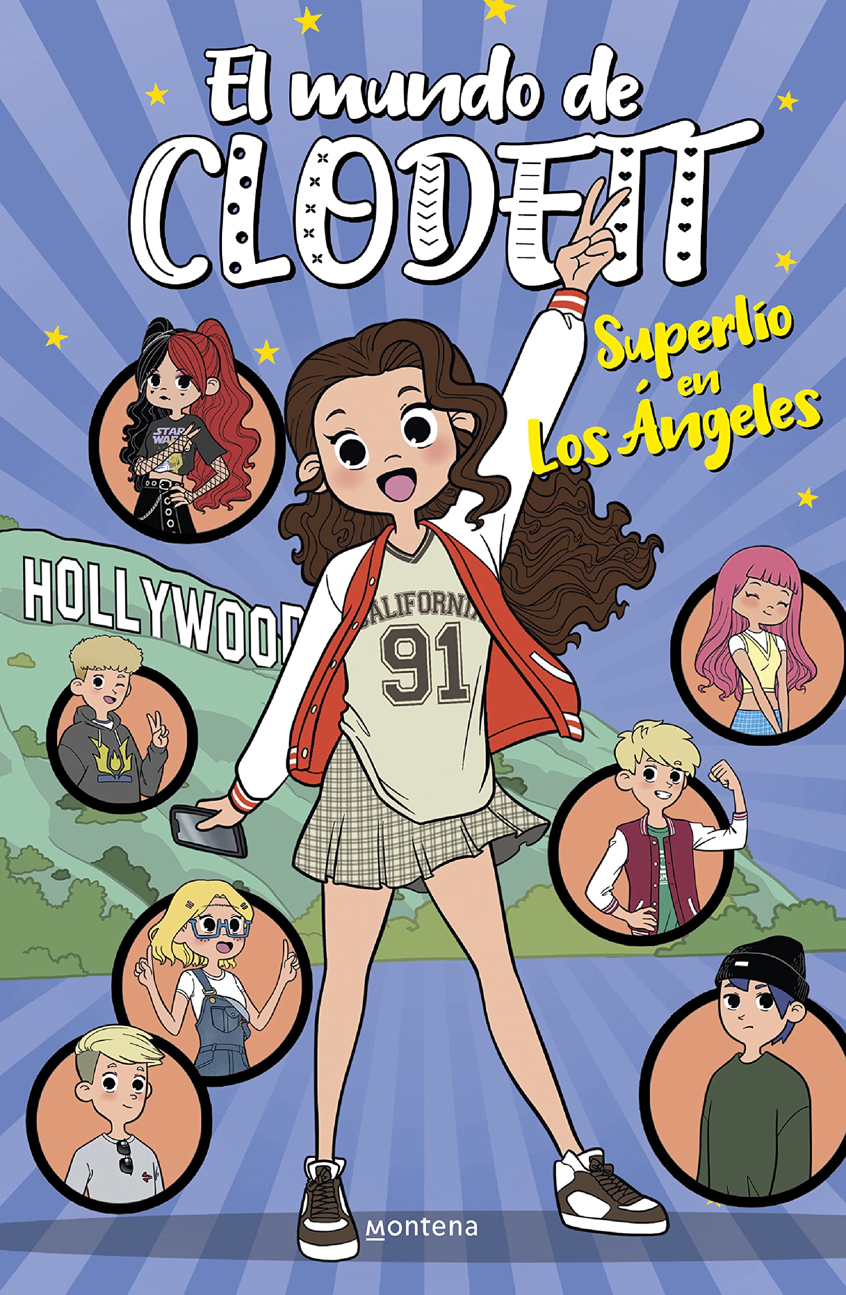 Superlío en Los Ángeles (El mundo de Clodett 11) Children's books