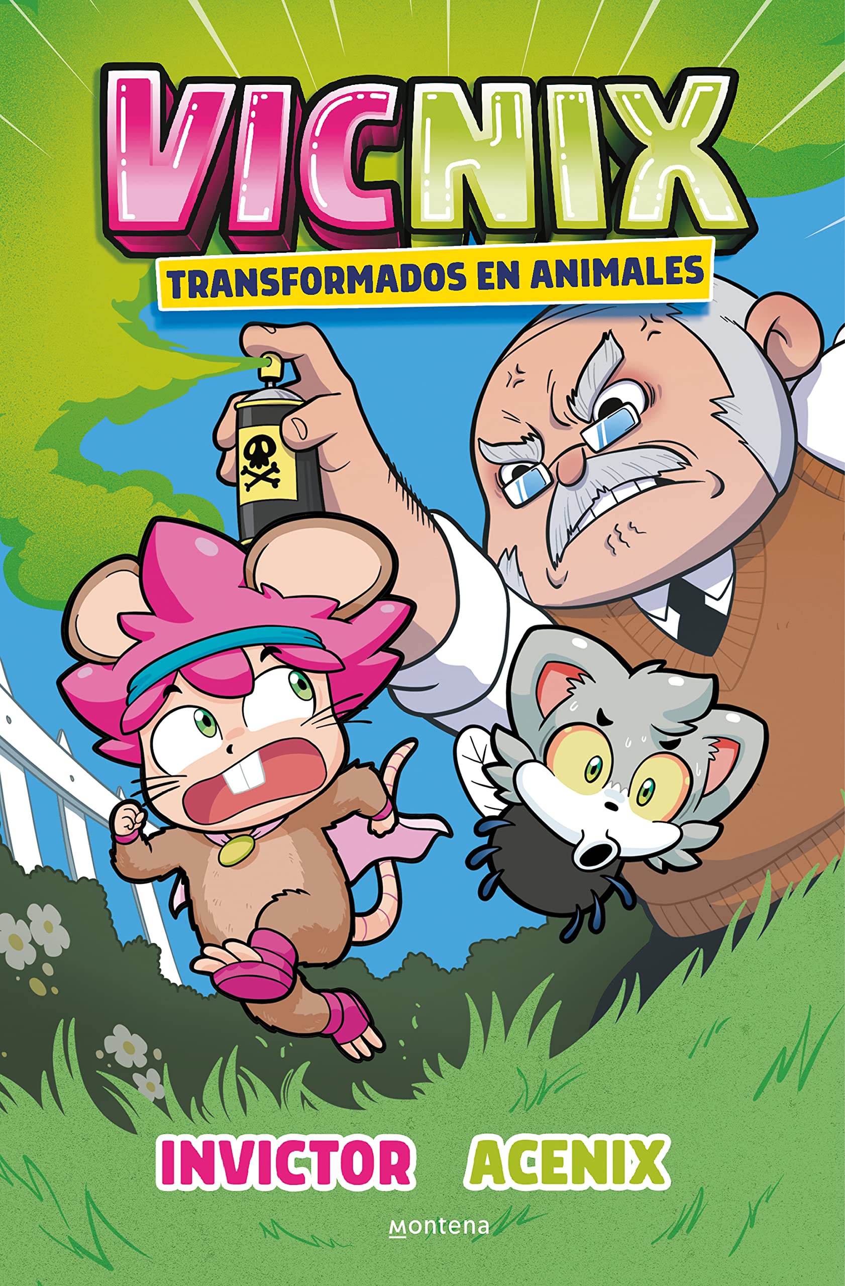 Vicnix transformados en animales (Invictor y Acenix 4) book
