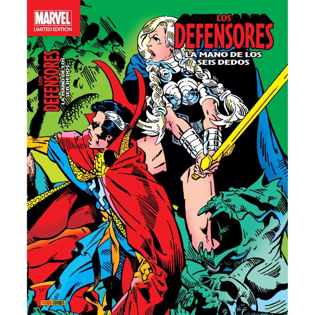 Marvel limited edition los defensores 6. la mano de los seis dedos Manga