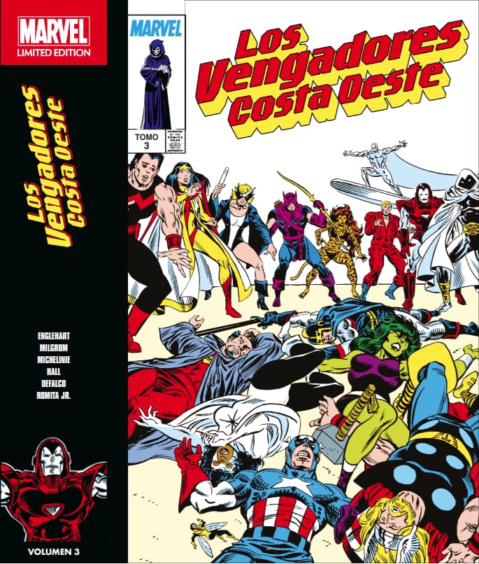 Marvel limited edition los vengadores costa oeste 3. relatos para asombrar Manga