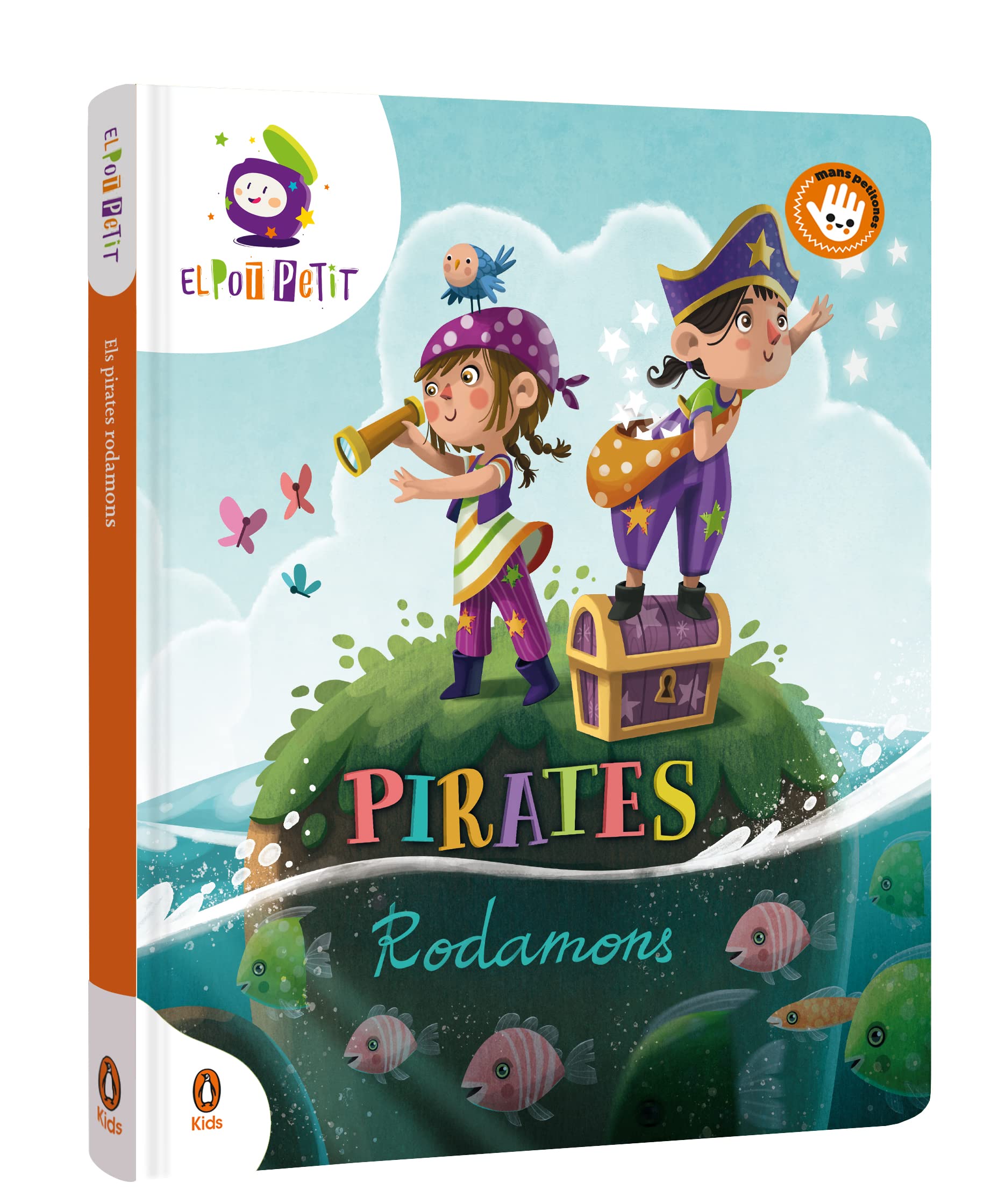 Pirates rodamons: Llibre de cartró (Contes que compten) Non-fiction