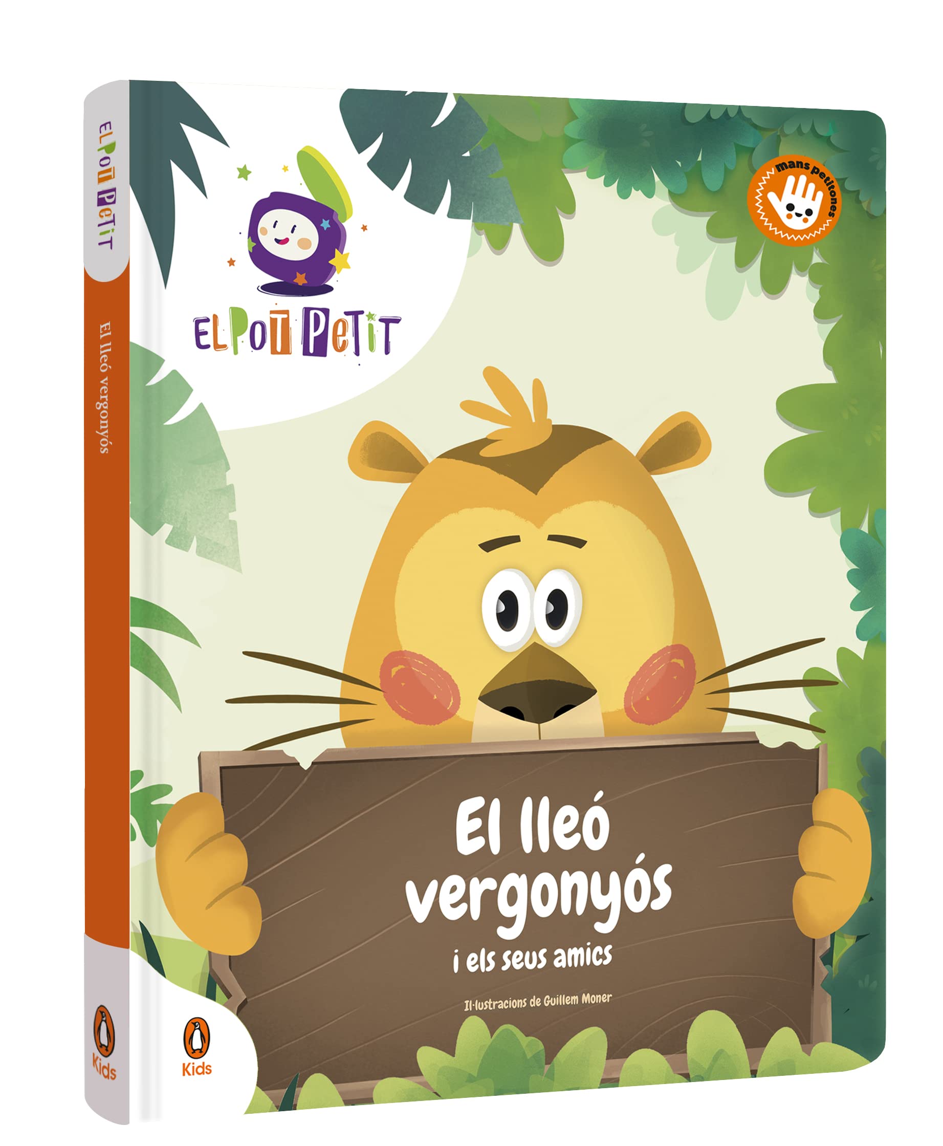 El lleó vergonyós i els seus amics: Llibre de cartró book
