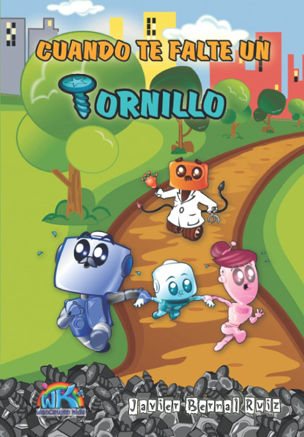 Cuando te falte un tornillo: Cuentos para colorear y pensar Manga