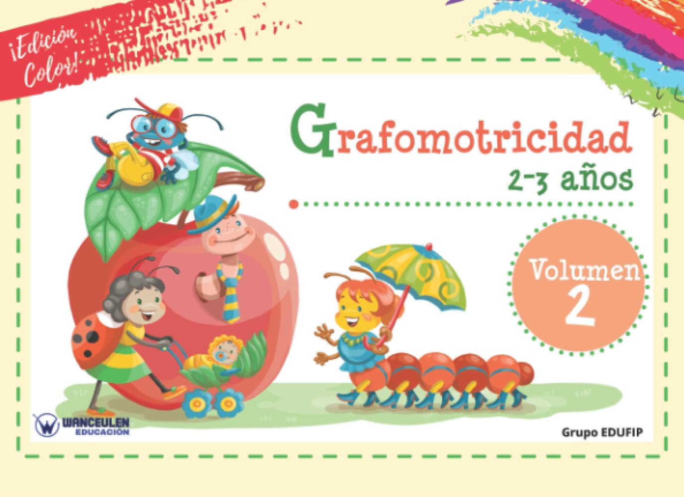 Grafomotricidad. 2-3 años. Volumen 2 Study Guides