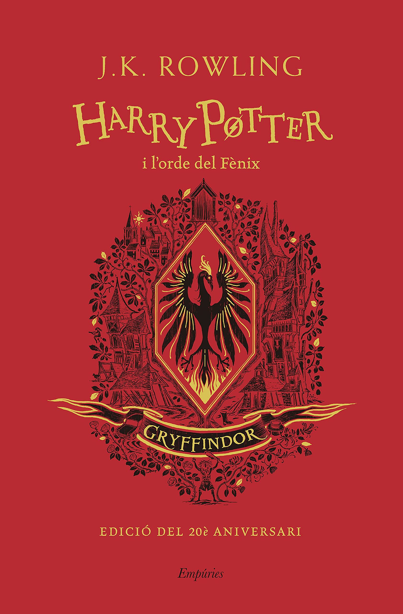 Harry Potter i l'orde del fènix (Gryffindor) book