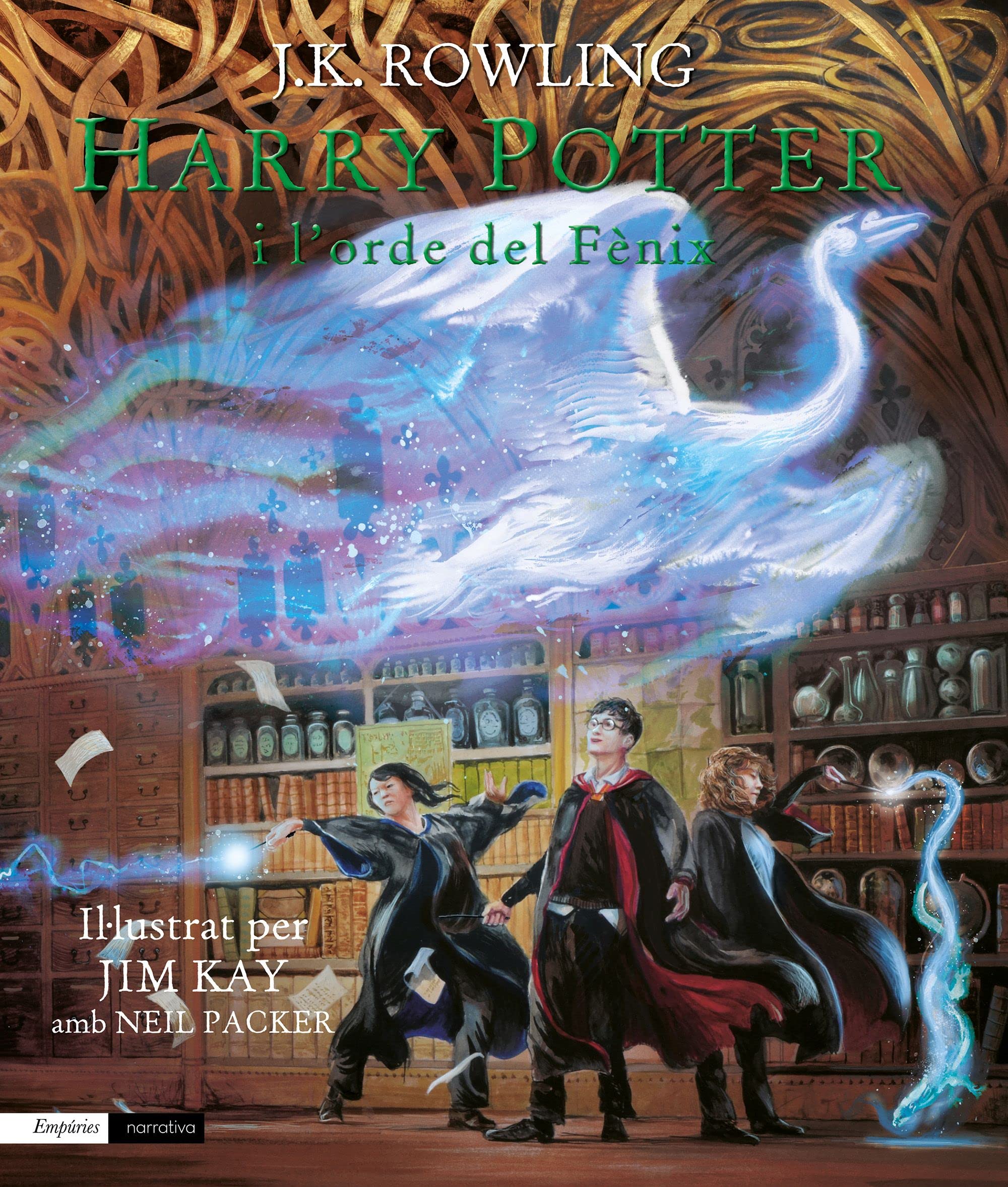 Harry Potter i l'orde del Fènix (edició il·lustrada): Il·lustrat per Jim Kay amb Neil Packer book