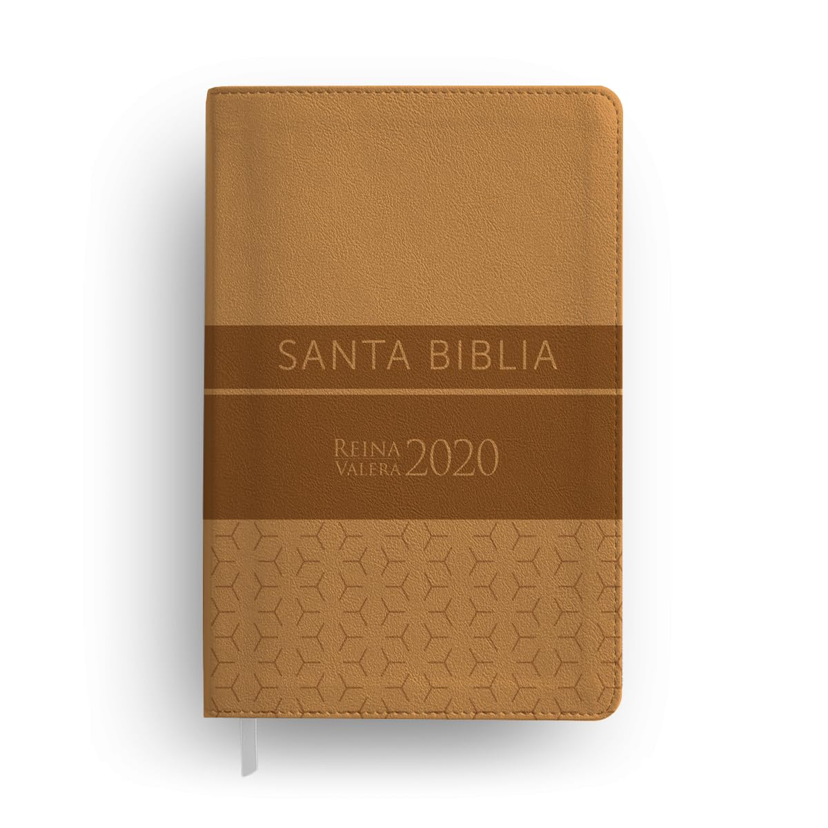 Biblia Reina Valera 2020, ultrafina, imitación piel greca marrón Books