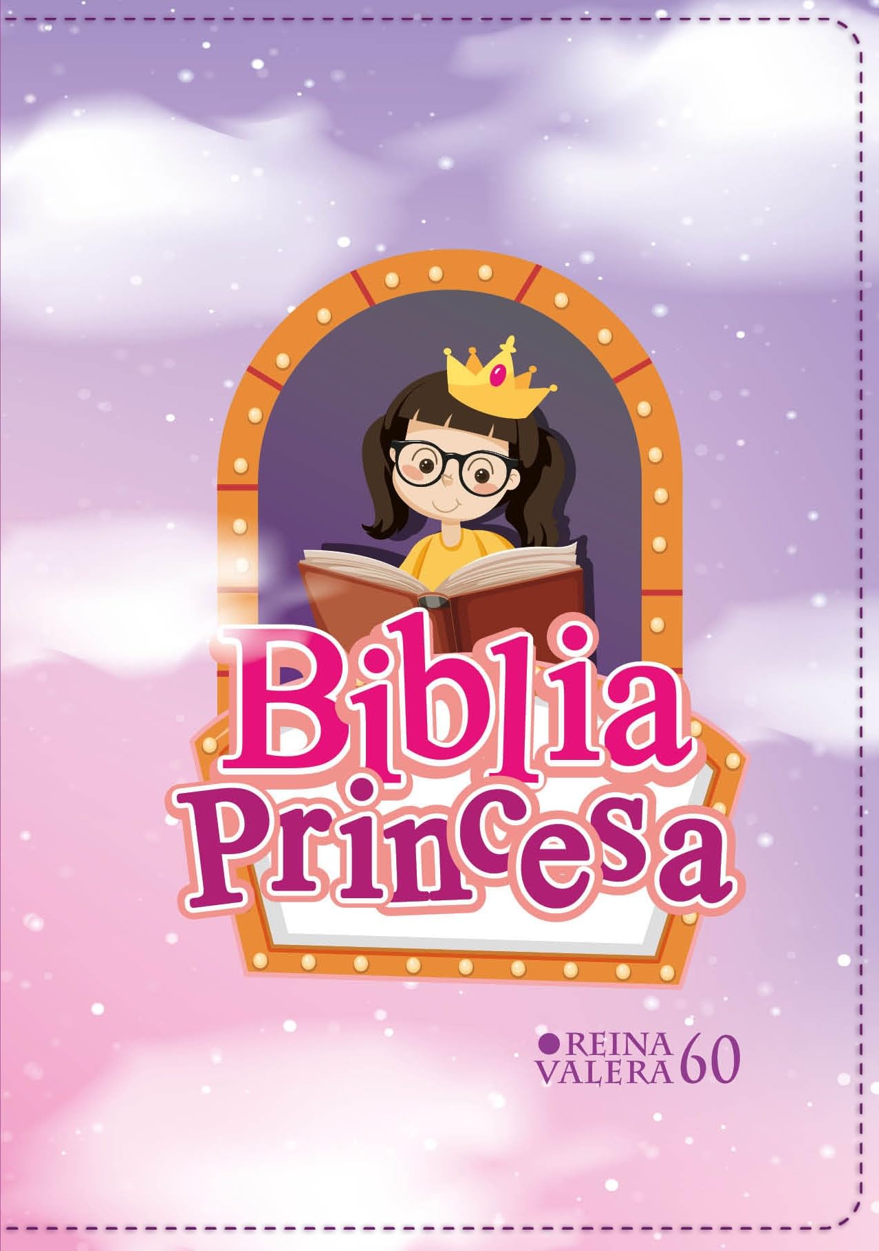 Biblia Rvr 1960 Bolsillo Para Niñas Princesa Vinilo Con Cierre (Bible Rvr 1960 Pocket Size Princess Vinyl with Zipper (Spanish Edition) Religion & Esotericism