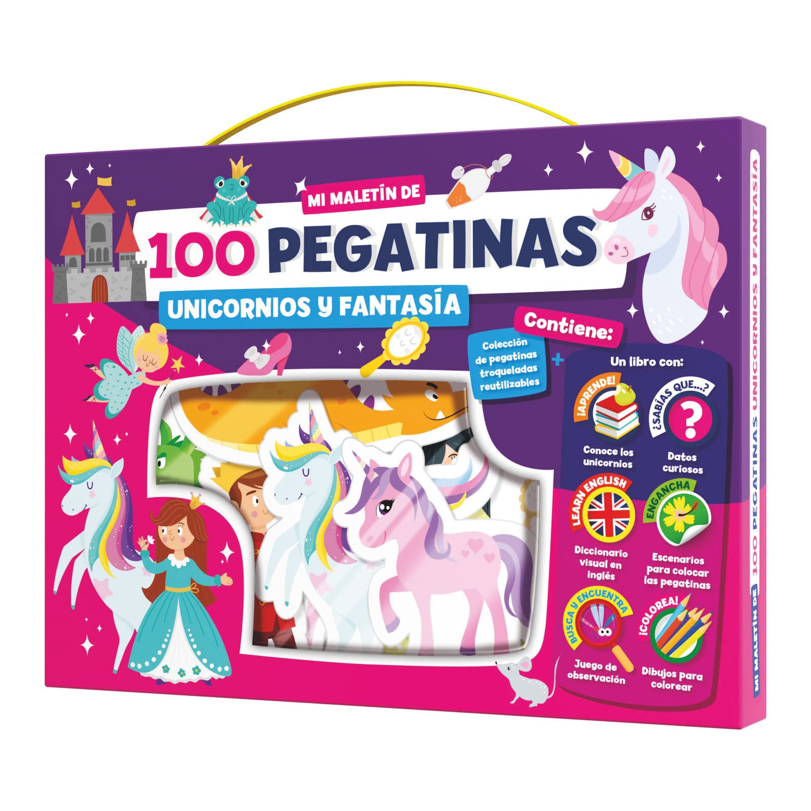 MALETIN 100 PEGATINAS - FANTASIA Tiptoi & Games