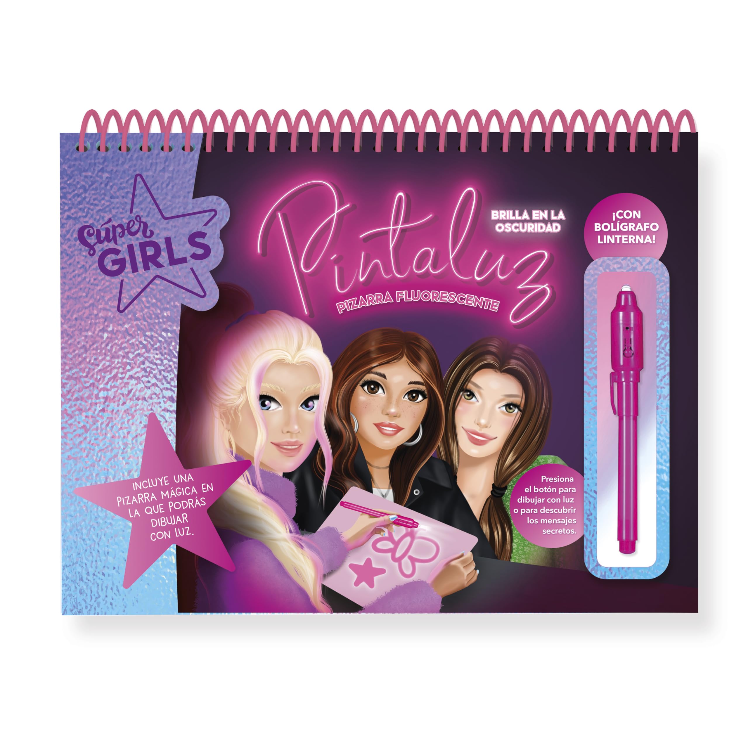 SUPER GIRLS - PINTALUZ book