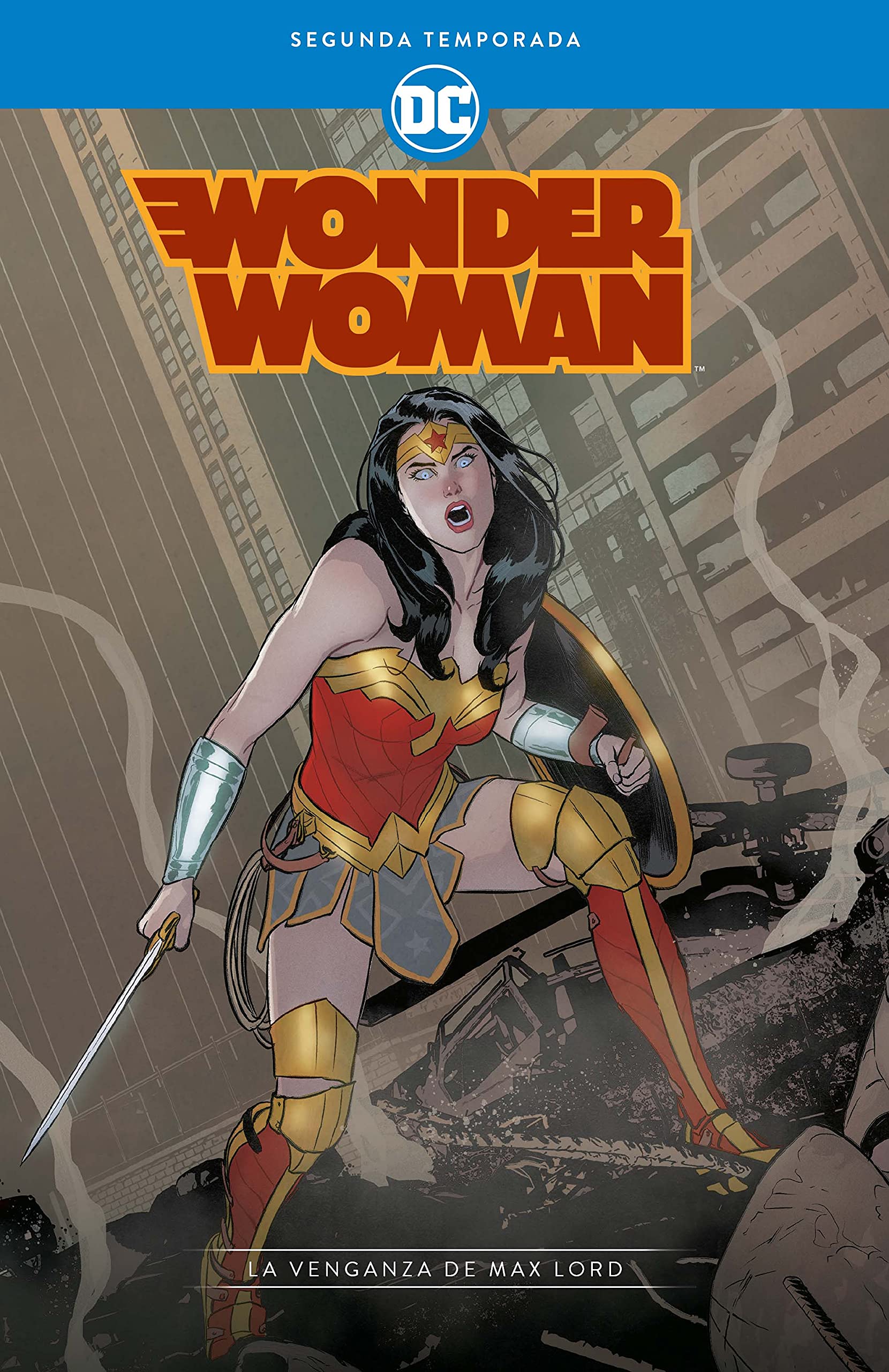 Wonder Woman: Segunda temporada - La venganza de Max Lord Manga