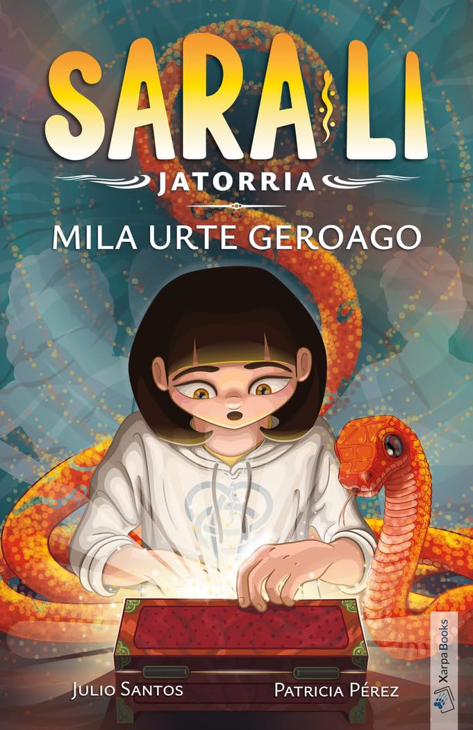 Sara-Li 1 - Mila urte geroago: Libros de magia y misterio en euskera para niñas y niños de 9, 10, 11, 12, 13 y 14 años. book