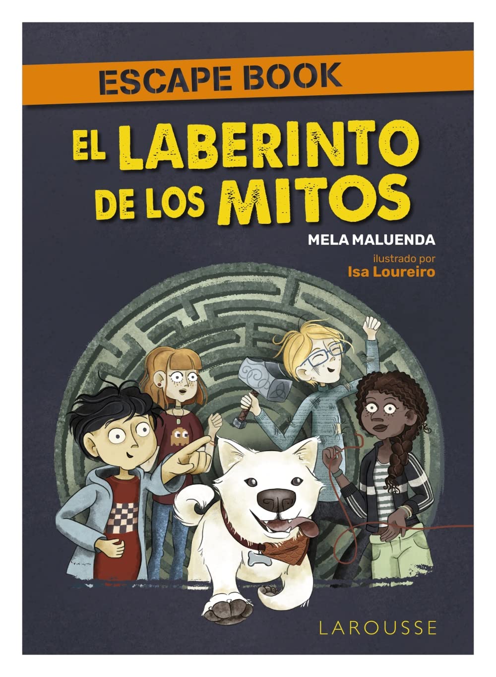 El laberinto de los mitos. Escape book book
