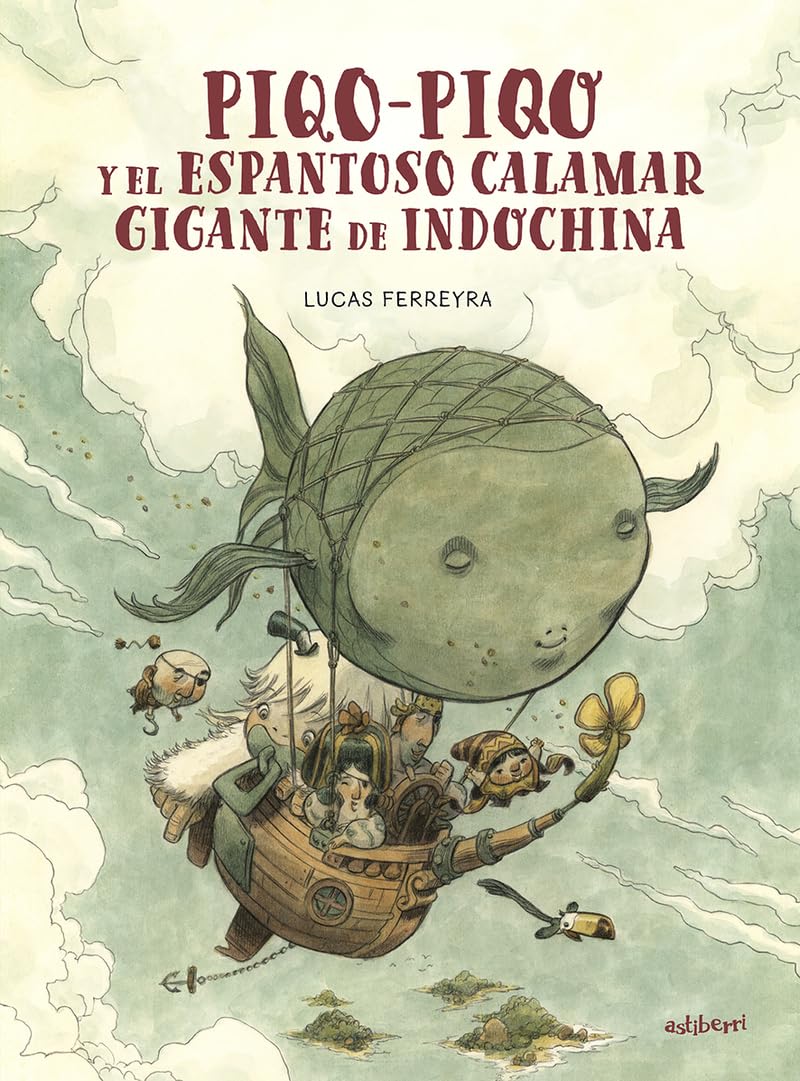 Piqo-Piqo y el espantoso calamar gigante de Indochina (Txikiberri) Manga