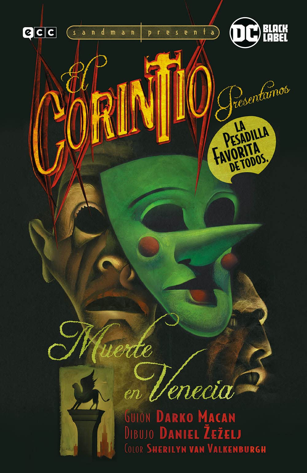 Sandman presenta: El Corintio - Muerte en Venecia book
