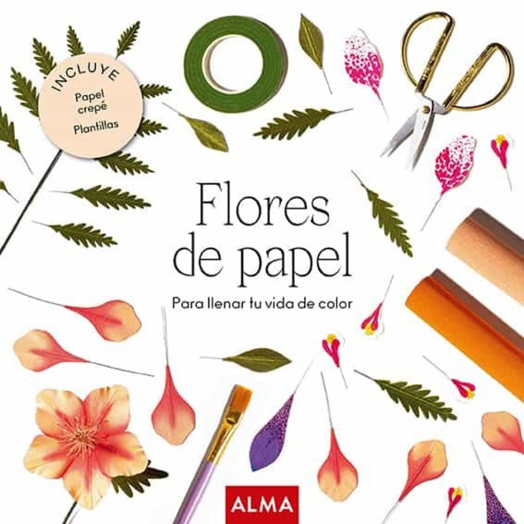 Flores de papel (Col. Hobbies) Hobbies & Crafts