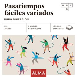 Pasatiempos fáciles variados. Pura diversión book
