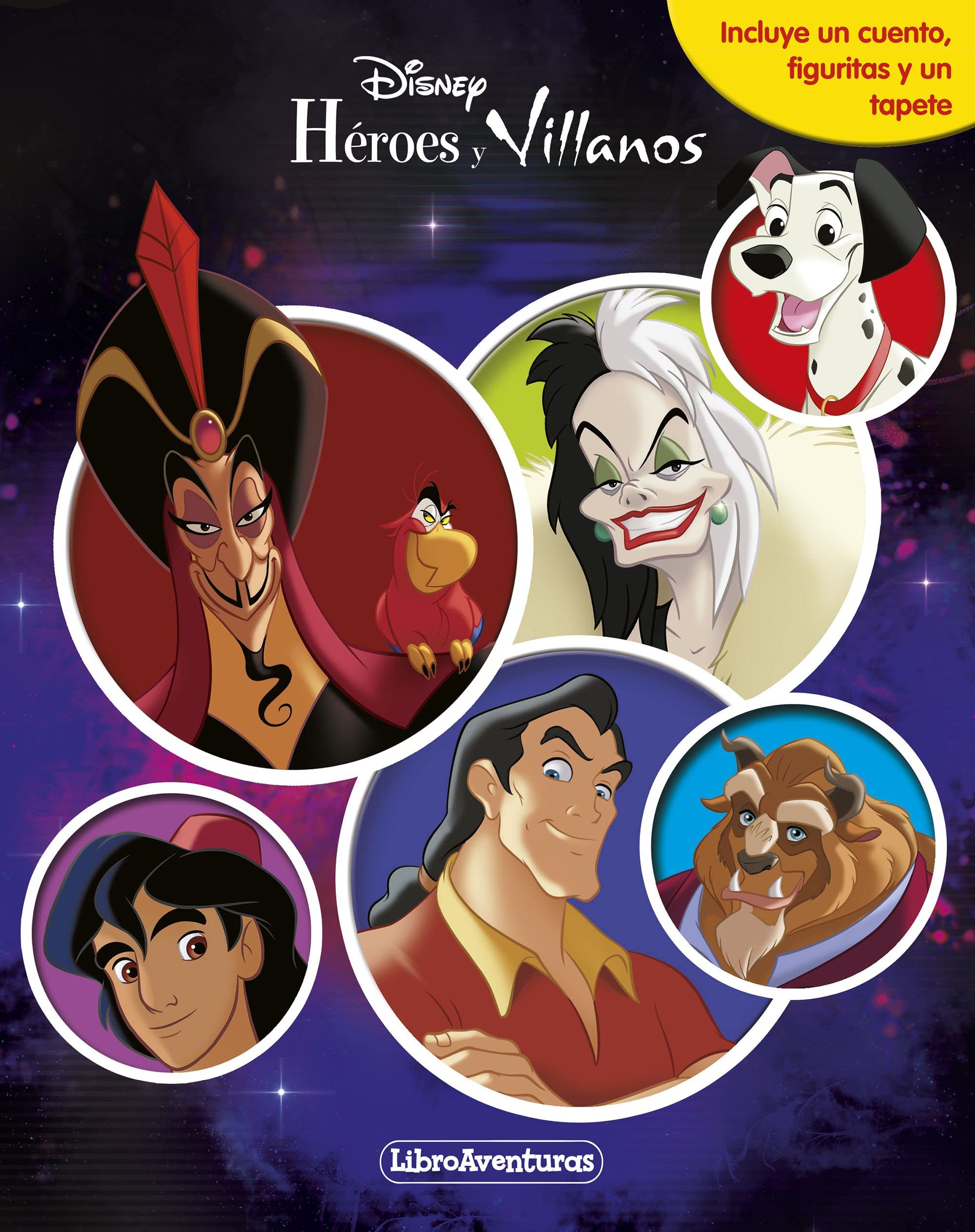 Héroes y Villanos. Libroaventuras: Incluye un cuento, figuritas y un tapete Tiptoi & Games
