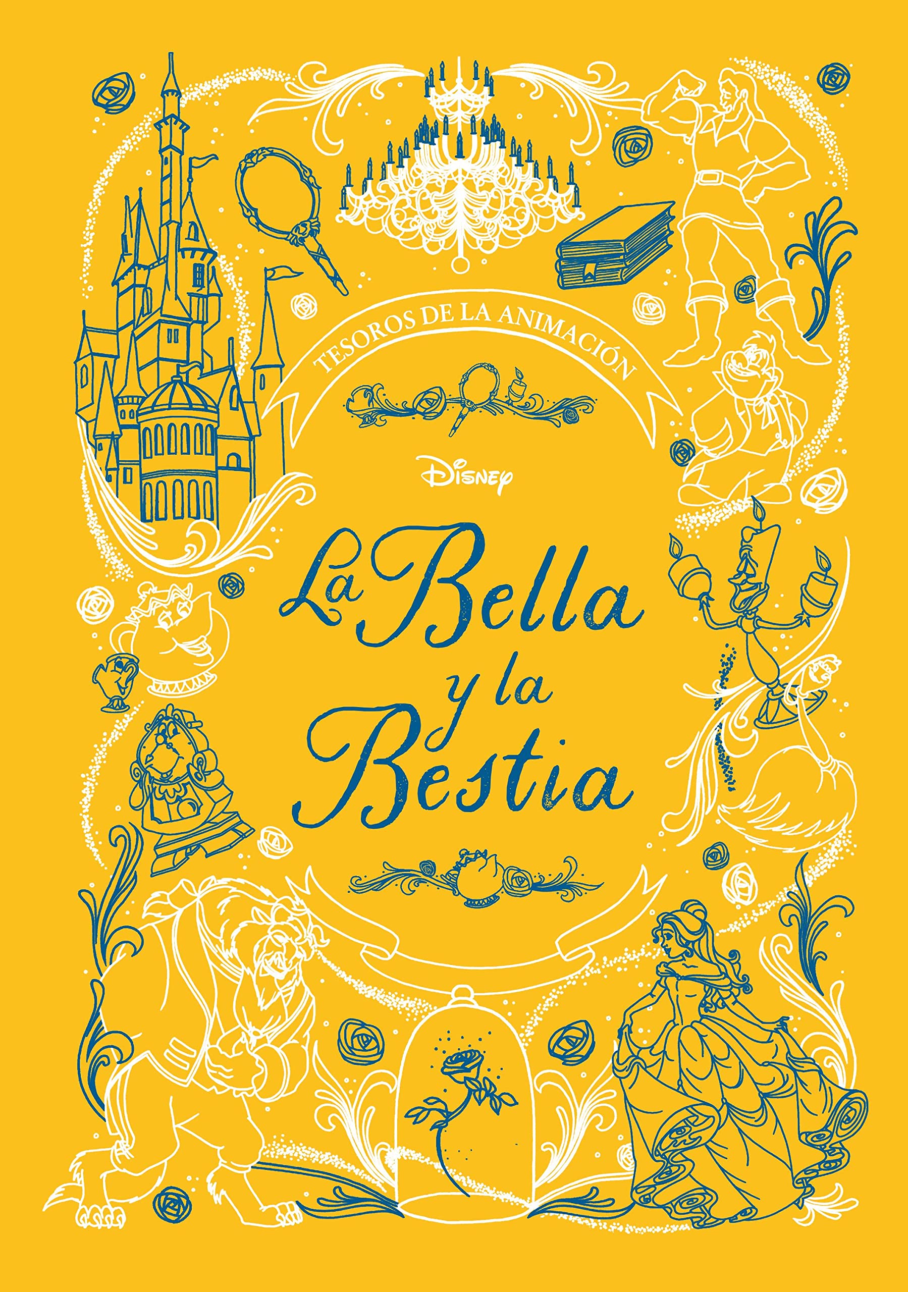 La Bella y la Bestia. Tesoros de la animación: Cuento book