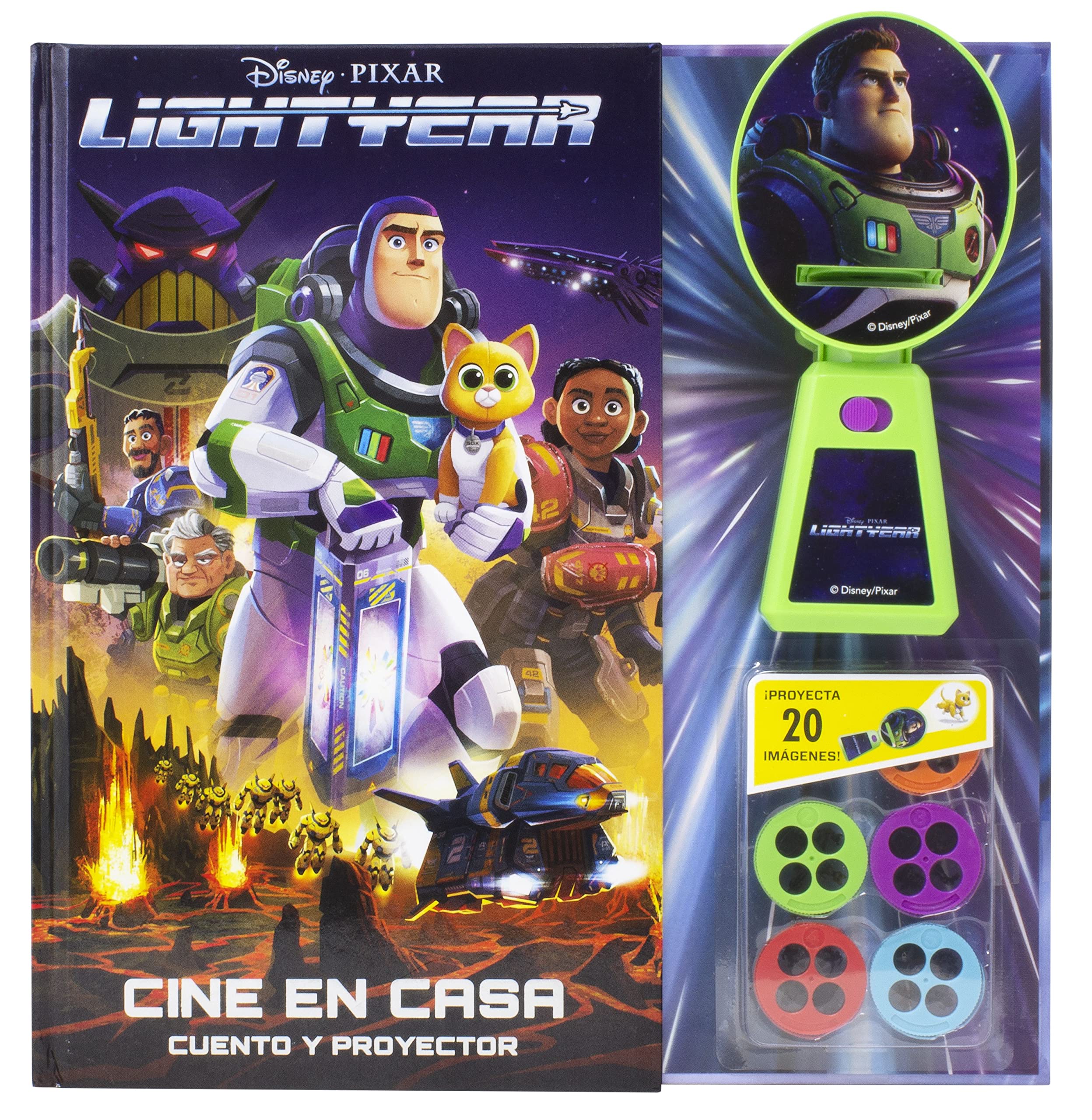 Lightyear. Cine en casa: Cuento y proyector (Disney. Lightyear) Novels & Short Stories
