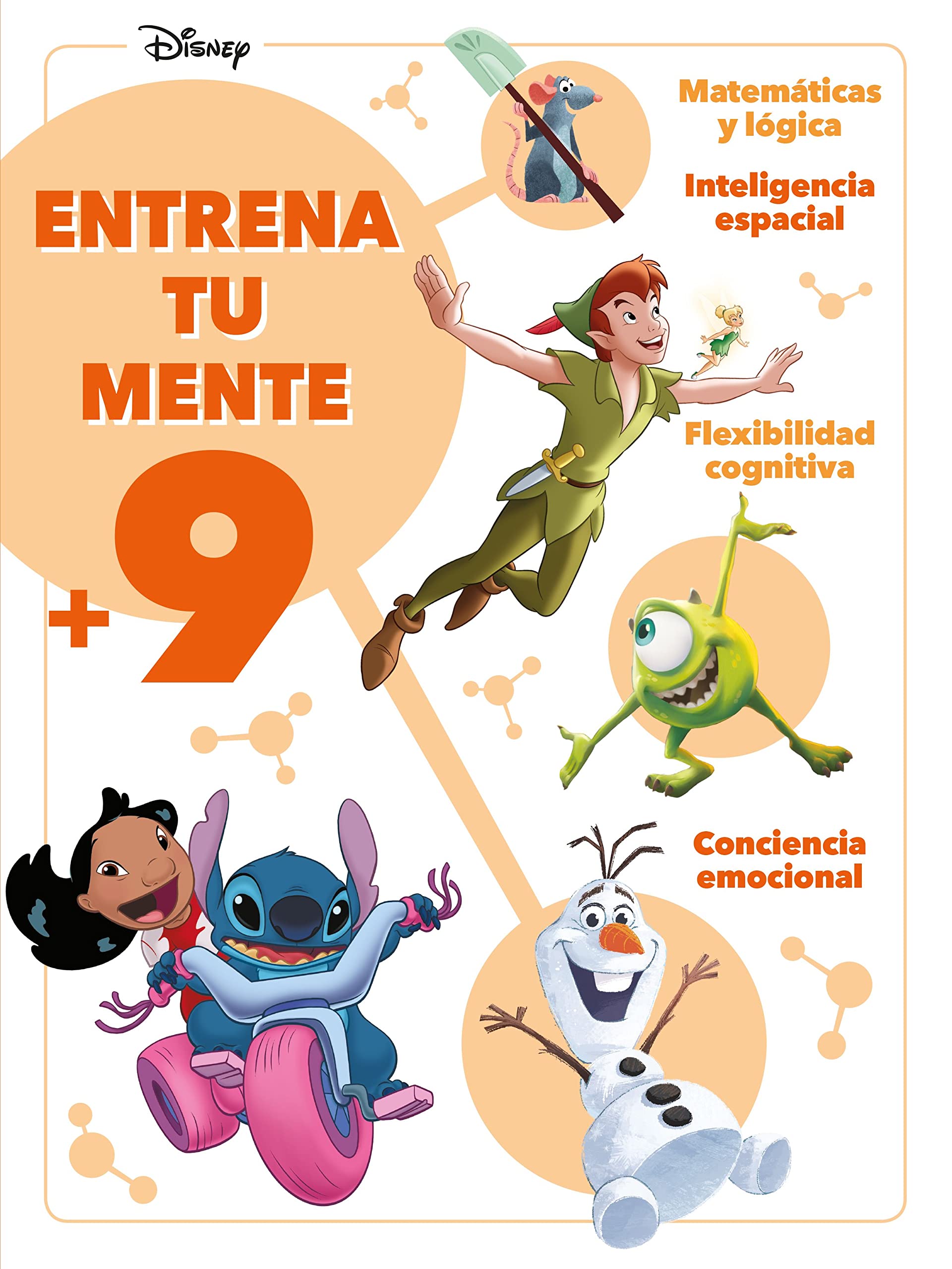 Disney. Entrena tu mente +9: Actividades y juegos a partir de 9 años (Disney. Otras propiedades) book