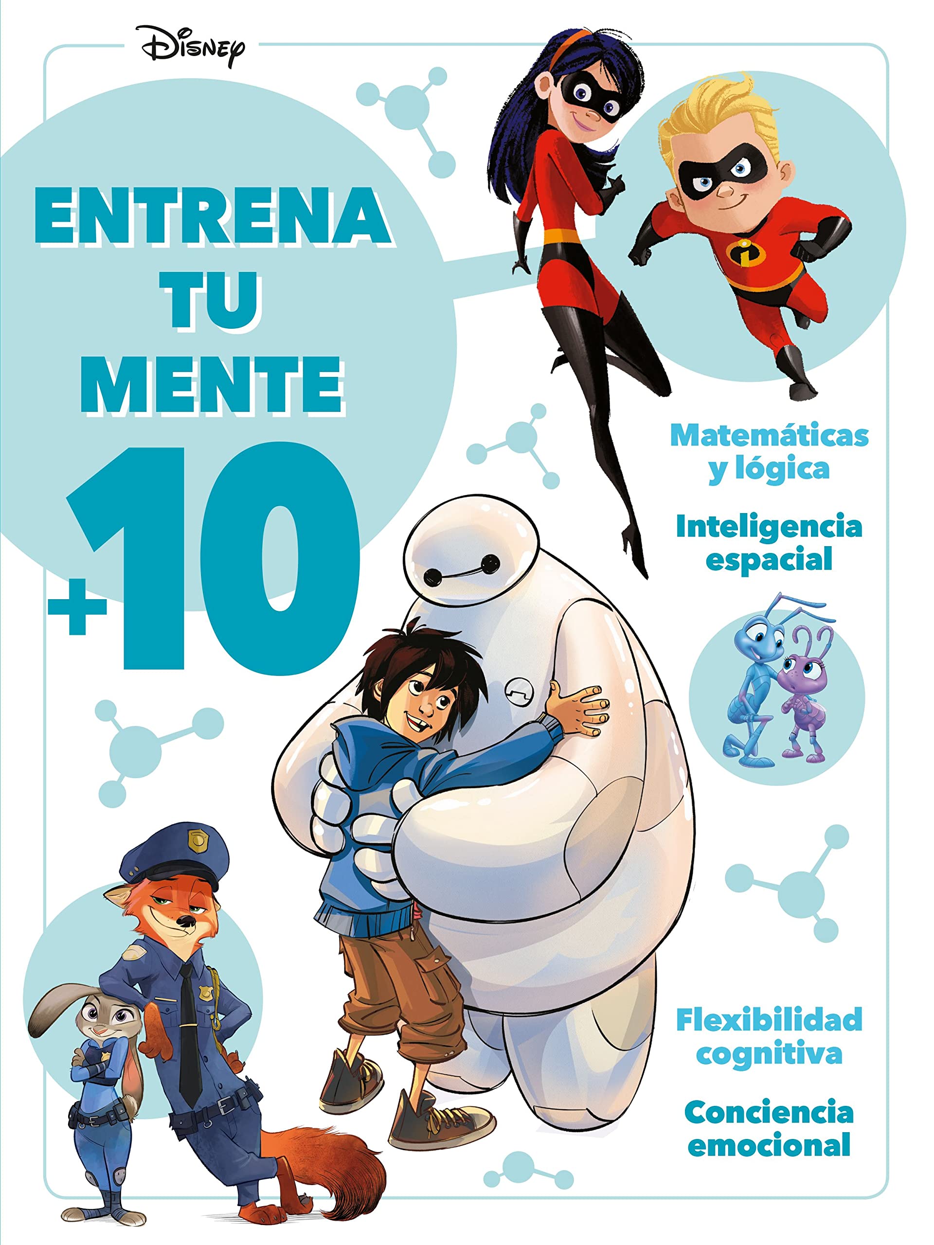 Disney. Entrena tu mente +10: Actividades y juegos a partir de 10 años (Disney. Otras propiedades) Tiptoi & Games