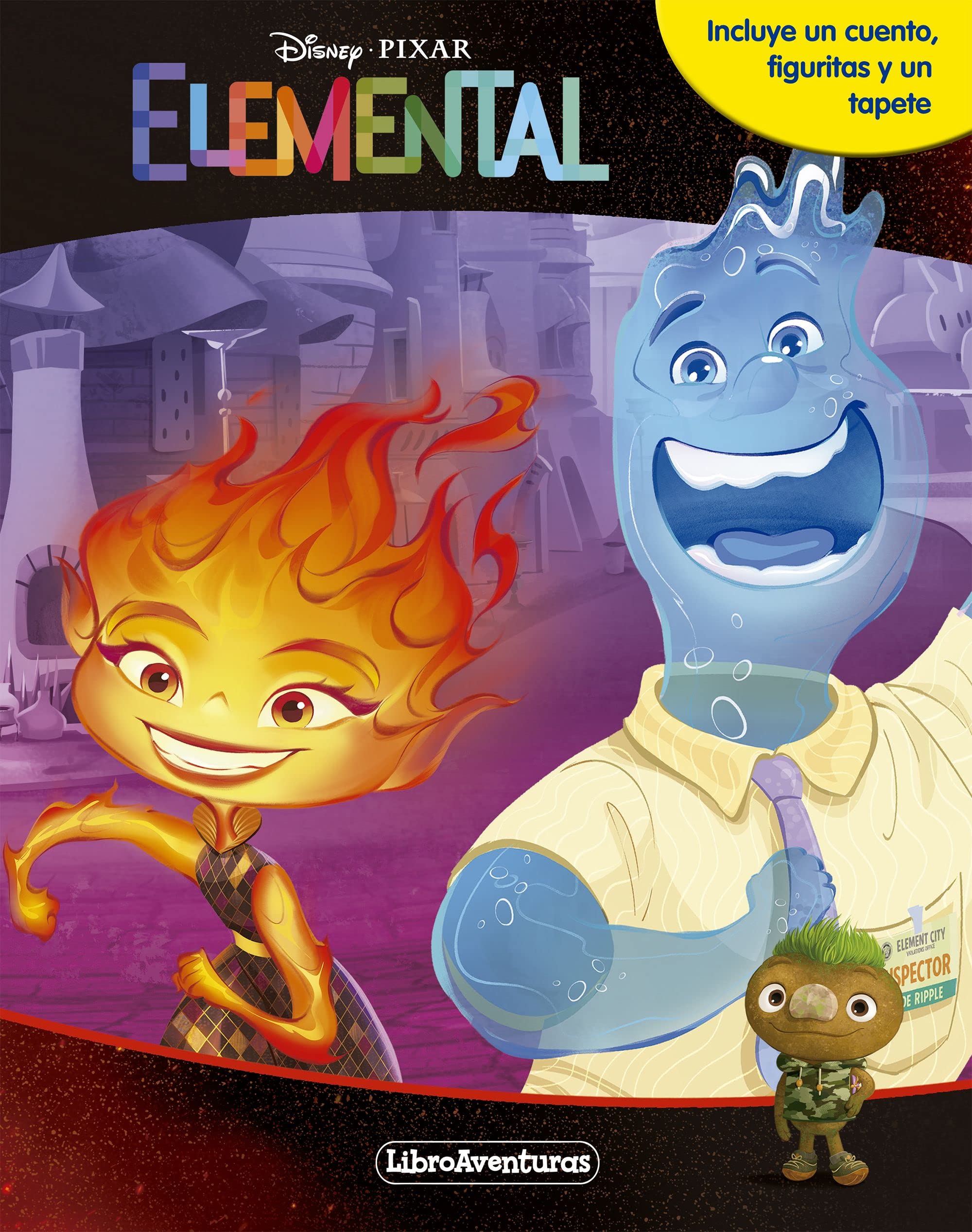 Elemental. Libroaventuras: Incluye un cuento, figuritas y un tapete Tiptoi & Games