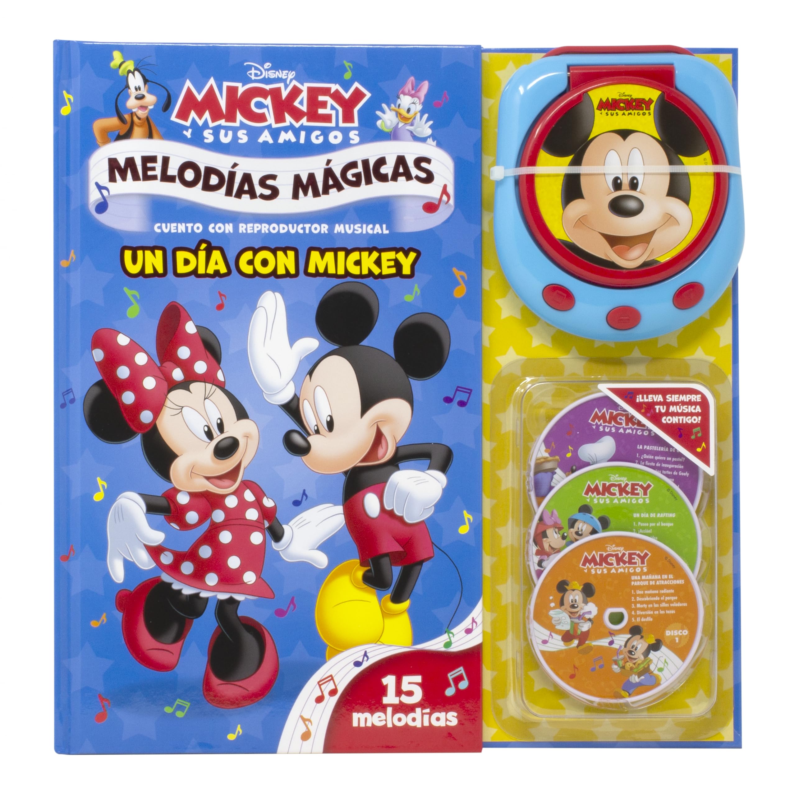 Mickey. Melodías Mágicas. Un día con Mickey: Cuento con reproductor musical (Disney. Mickey) Tiptoi & Games