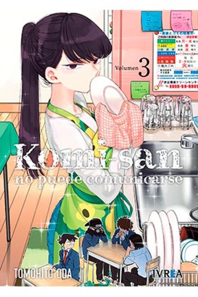 Komi-San, no puede comunicarse 3 book