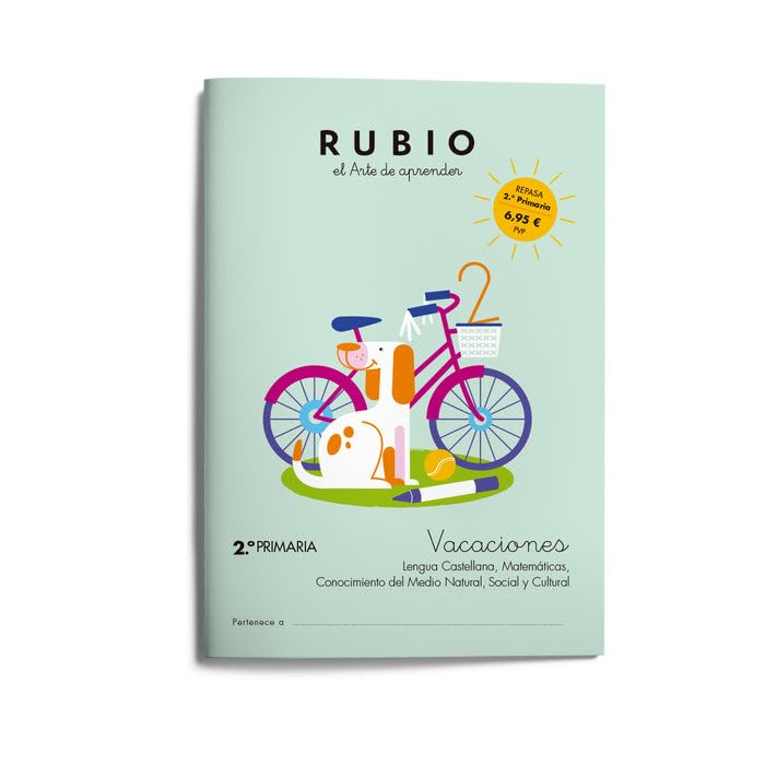 Vacaciones RUBIO (2.º de Primaria) Professional & Reference Books