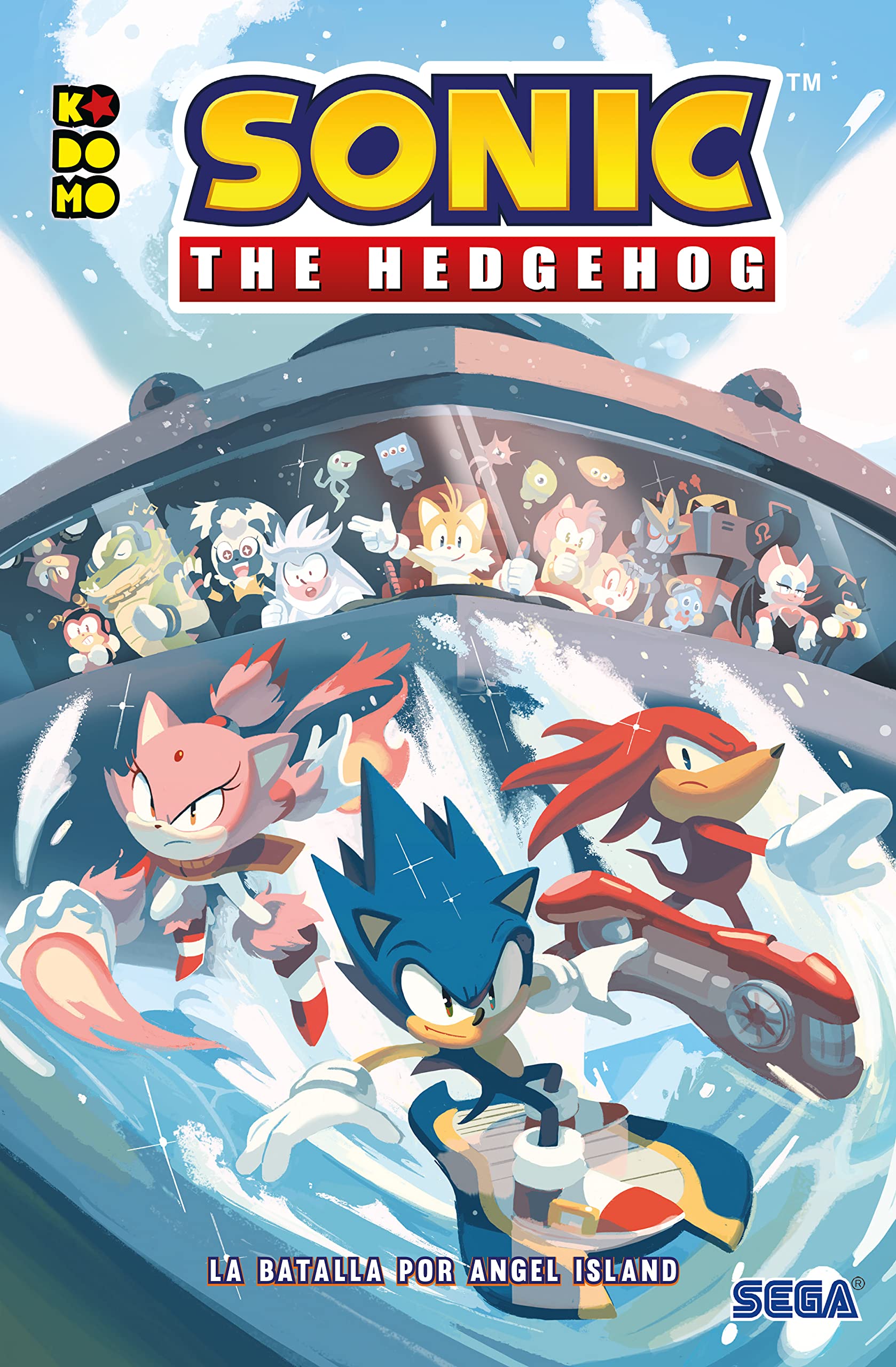 Sonic The Hedgehog: La batalla por Angel Island Comics & Mangas