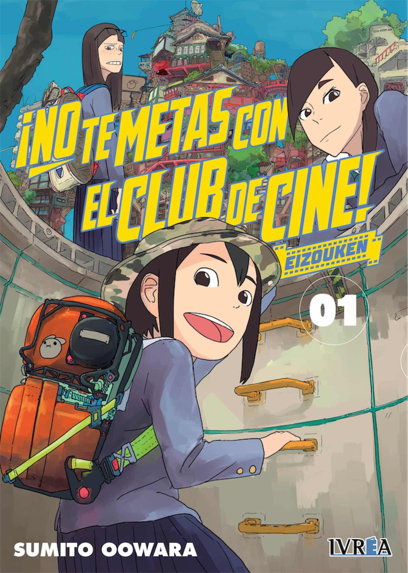 ¡No te Metas con El Club de Cine! Eizouken 01 Manga