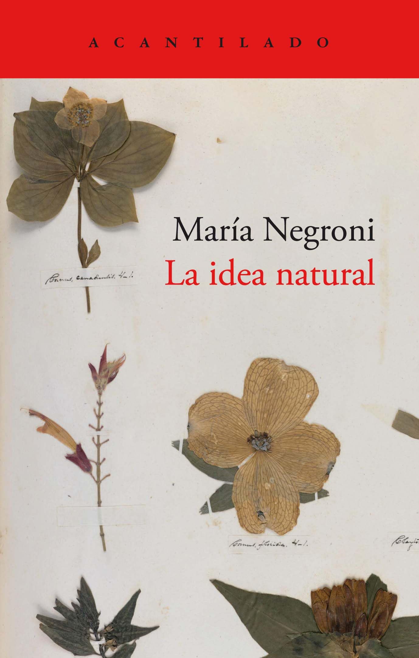 La idea natural (Cuadernos del Acantilado, Band 120) Poetry