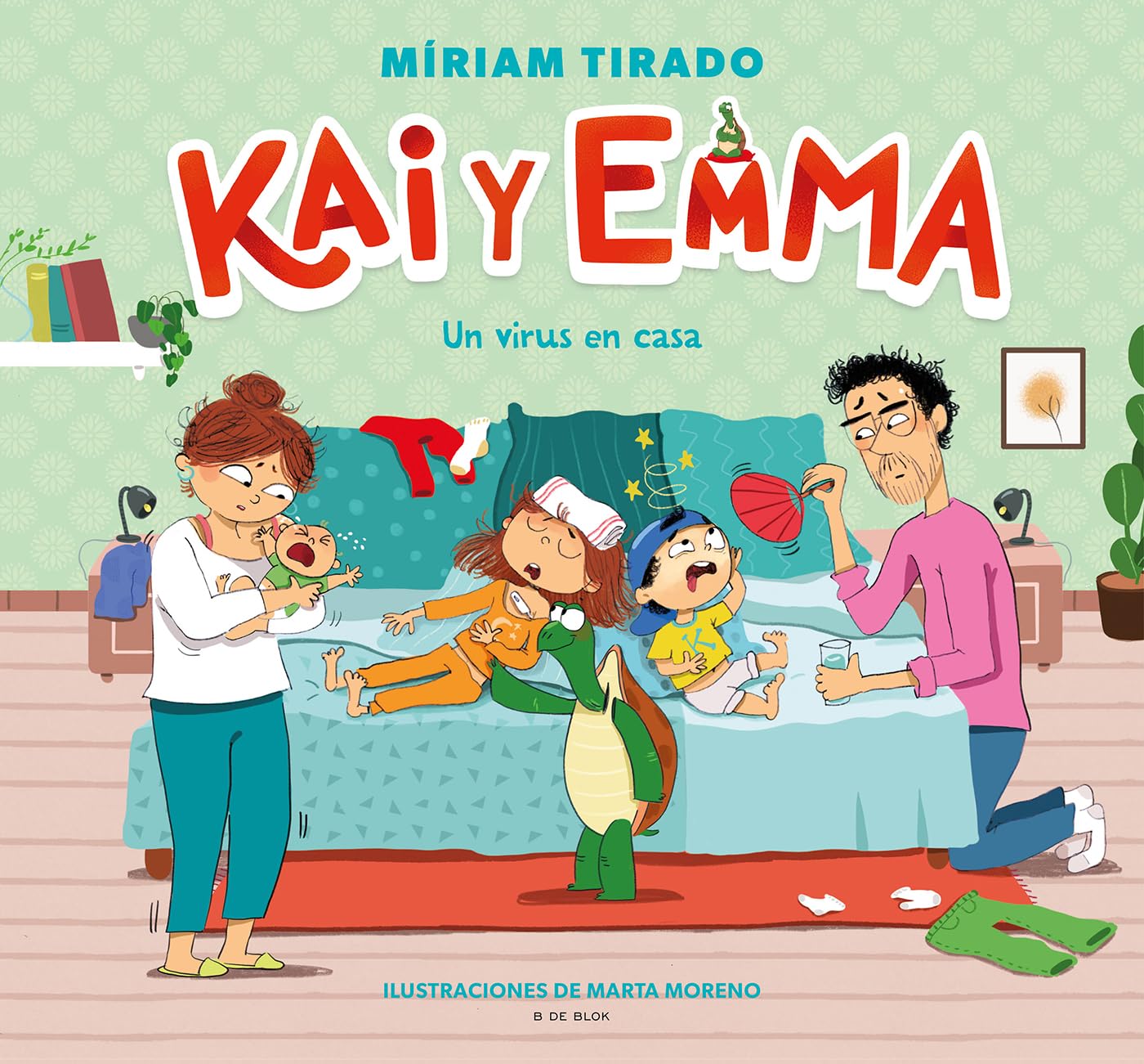 Un virus en casa / A Virus at Home book