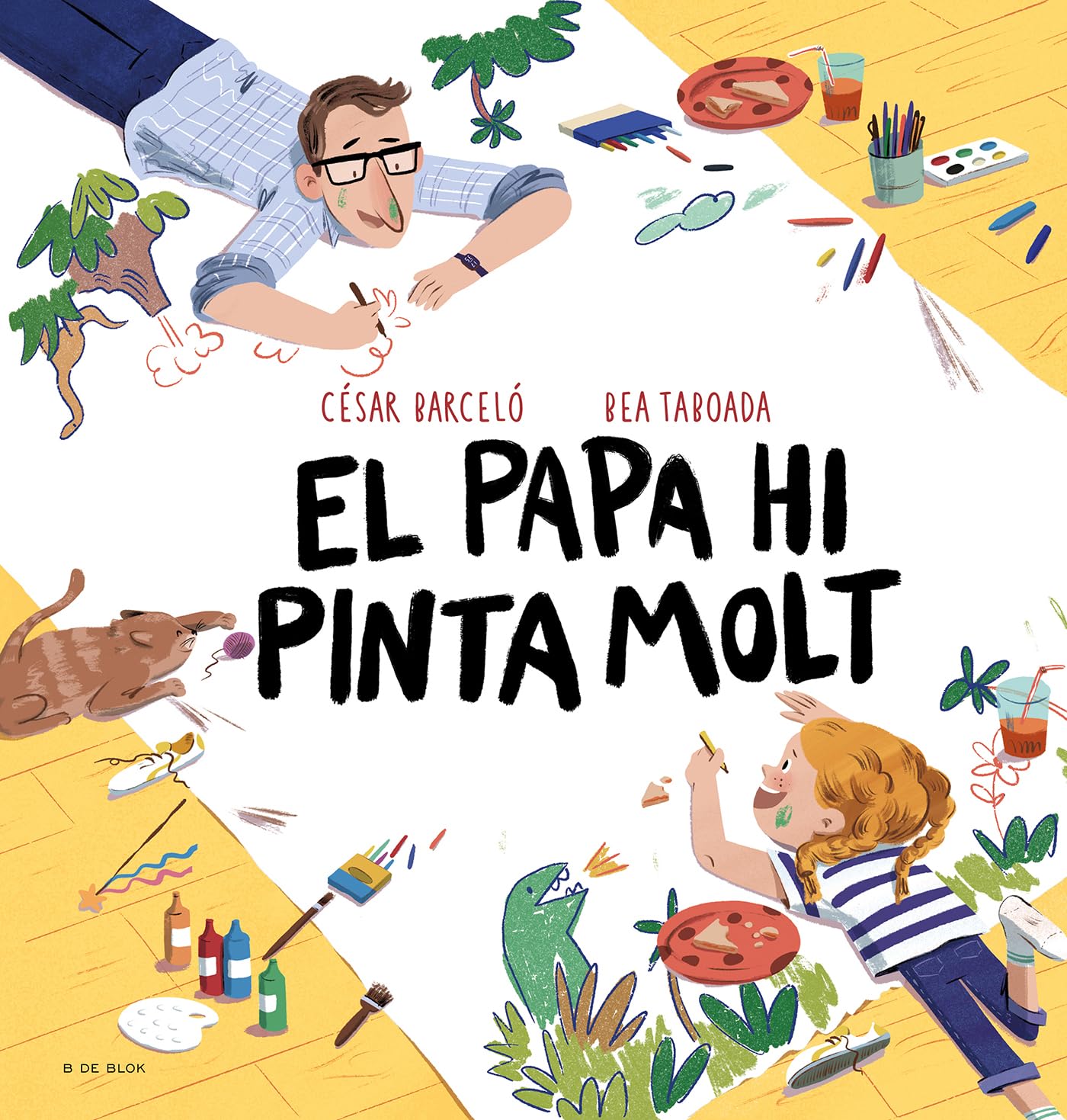 El papa hi pinta molt: El regal perfecte pel dia del pare (Contes infantils il·lustrats) Non-fiction
