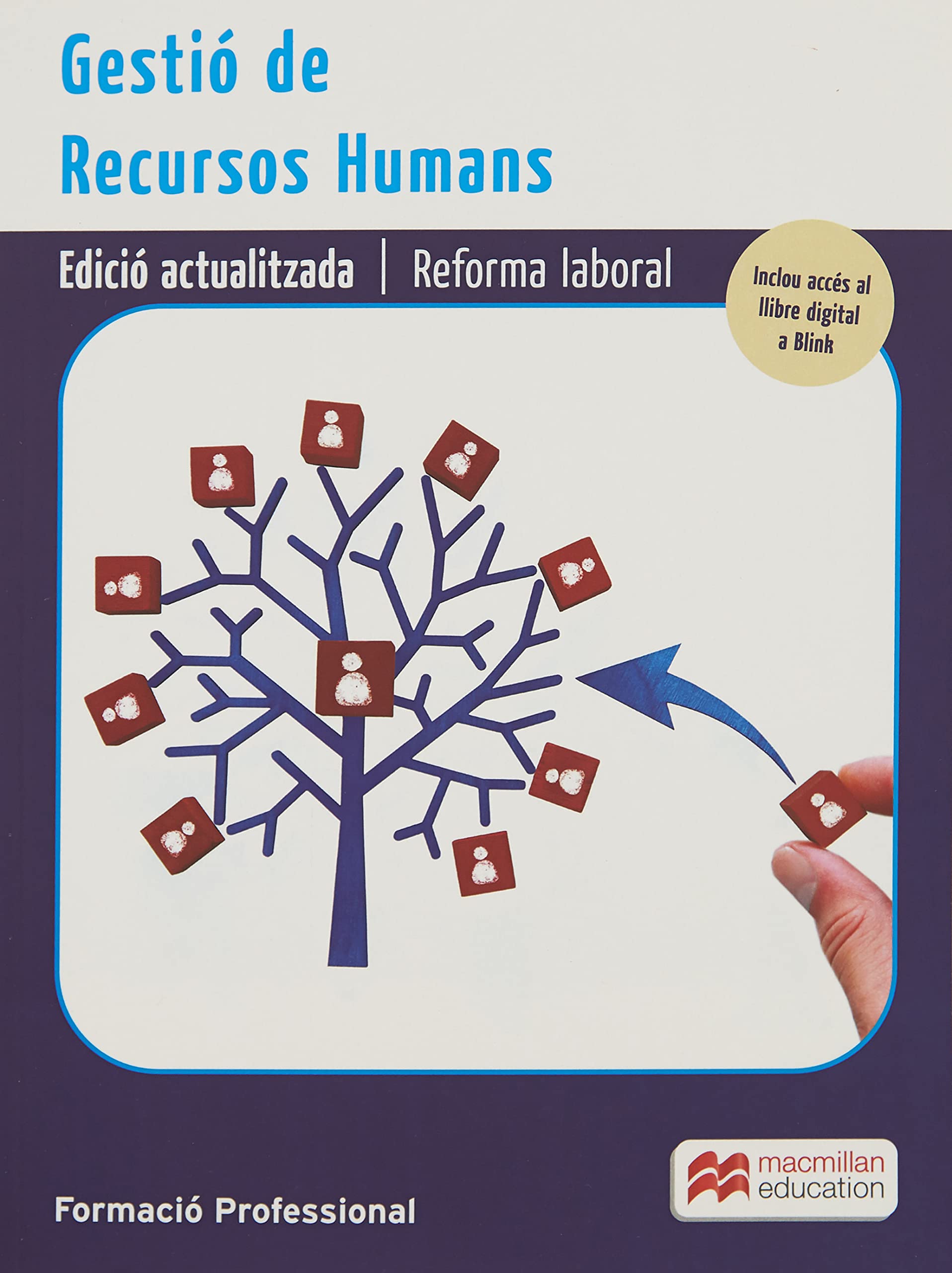 Libro de texto en formato físico de Gestió de Recursos Humans Catalán (Cicl-Administracion) Study Guides
